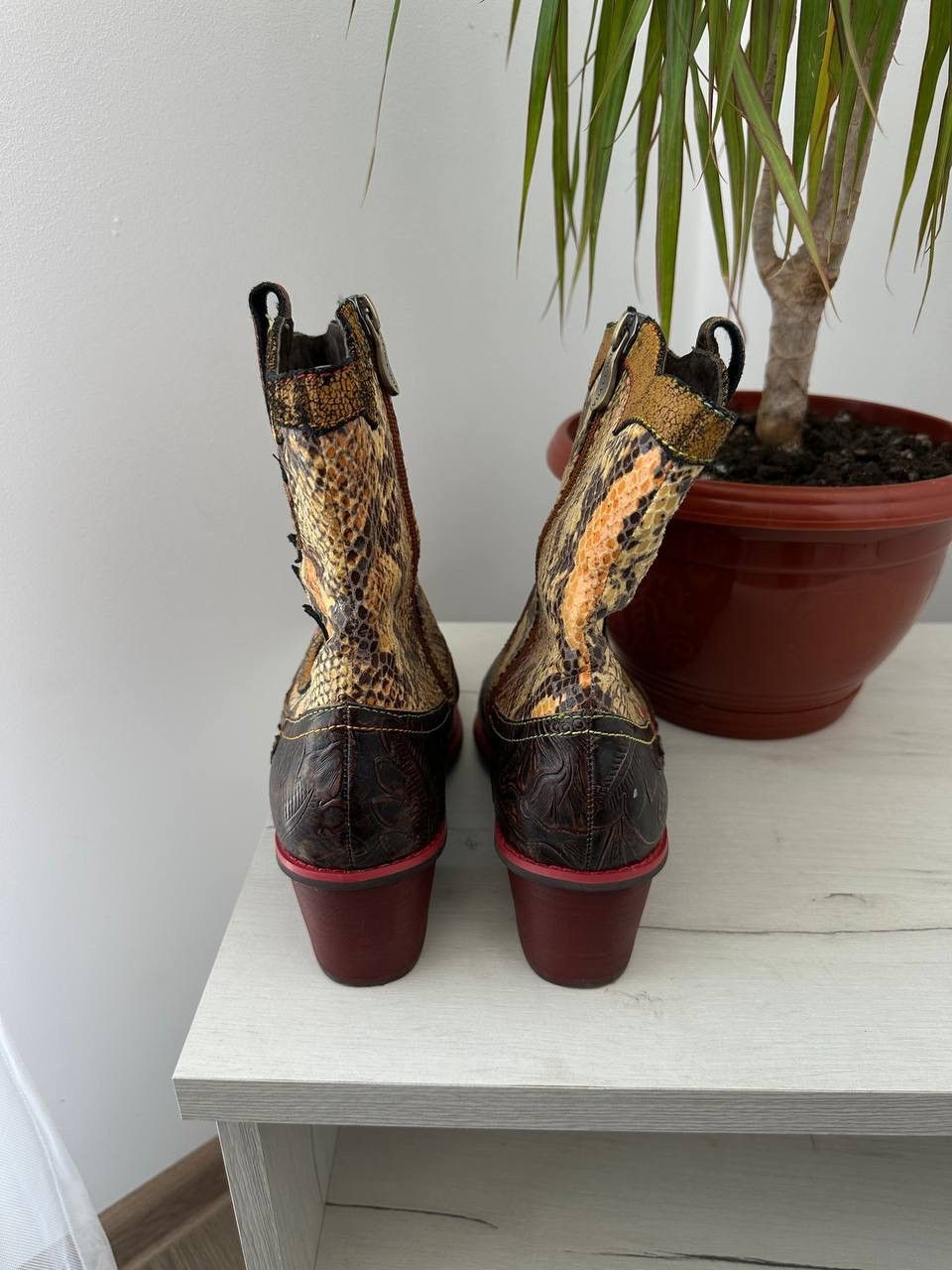 Japanese Brand × Vintage Vintage Japanese Laura Vita Cowboy Boots Size US 9 / IT 39 - 14 Thumbnail
