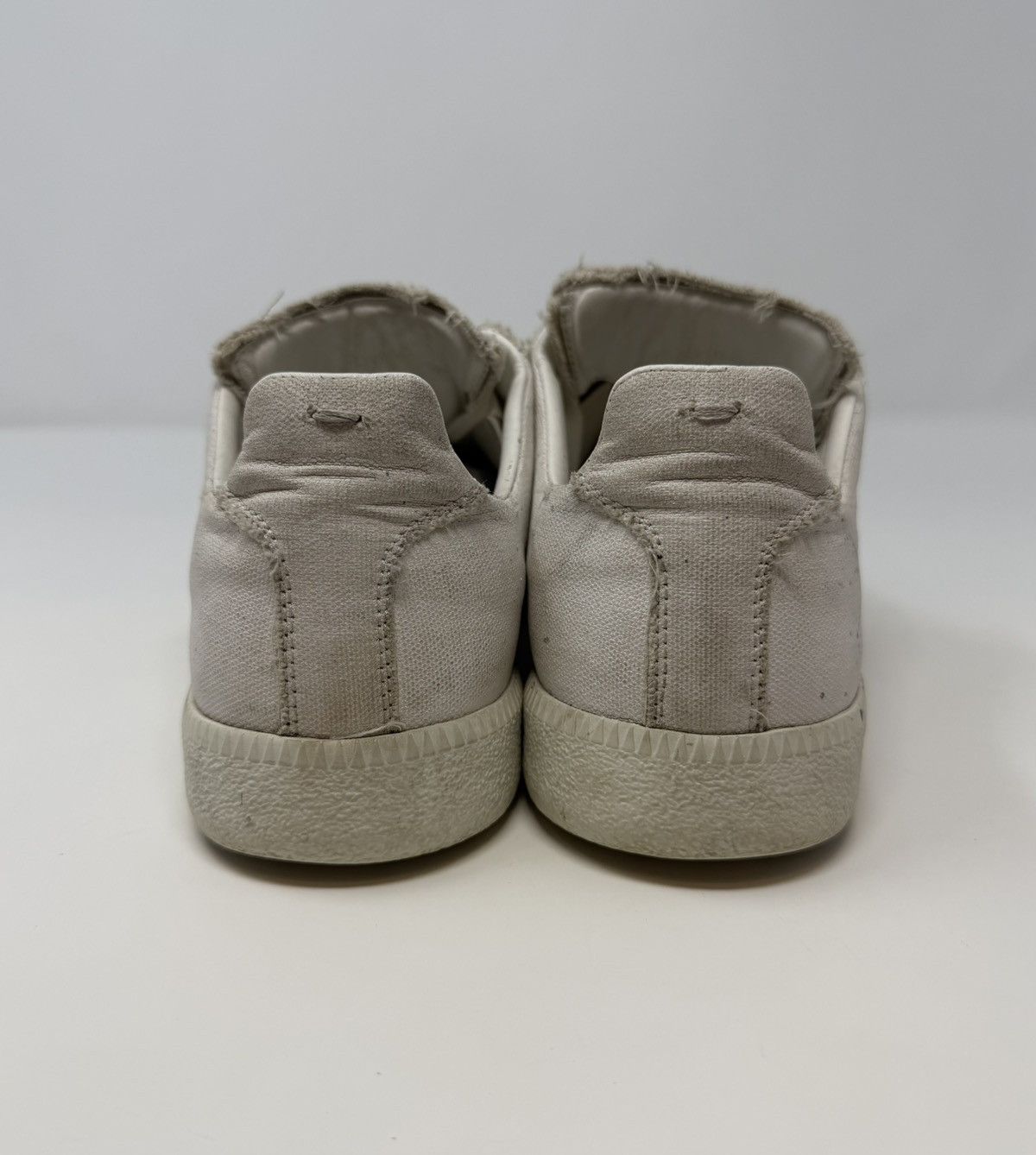 Maison Margiela Maison Margiela Replica Paint Splatter GAT Sneaker White Size US 7 / EU 40 - 5 Thumbnail