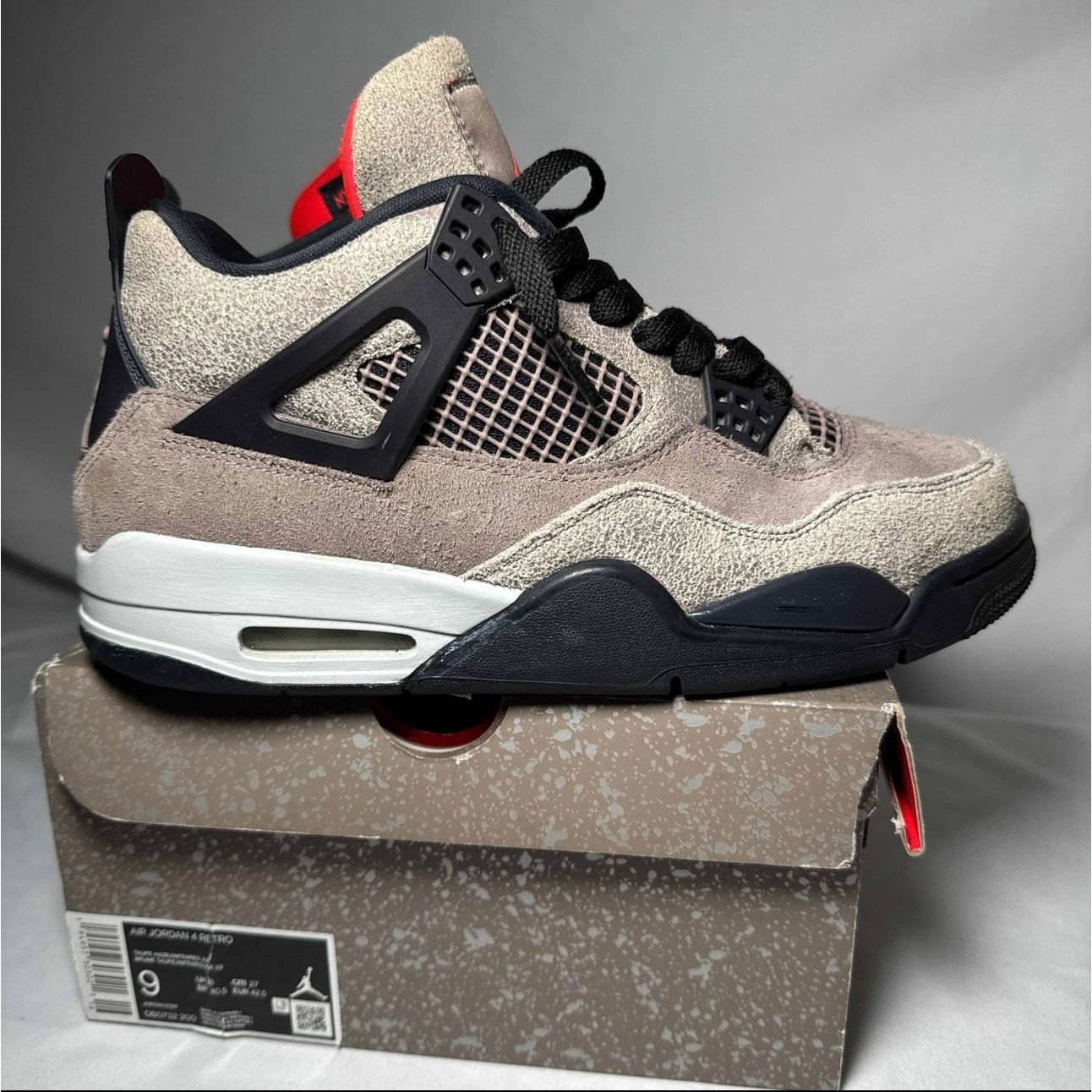 Jordan Brand × Nike Size 9 - Nike Air Jordan 4 Retro Taupe Haze Men's Shoes Size US 9 / EU 42 - 1 Thumbnail