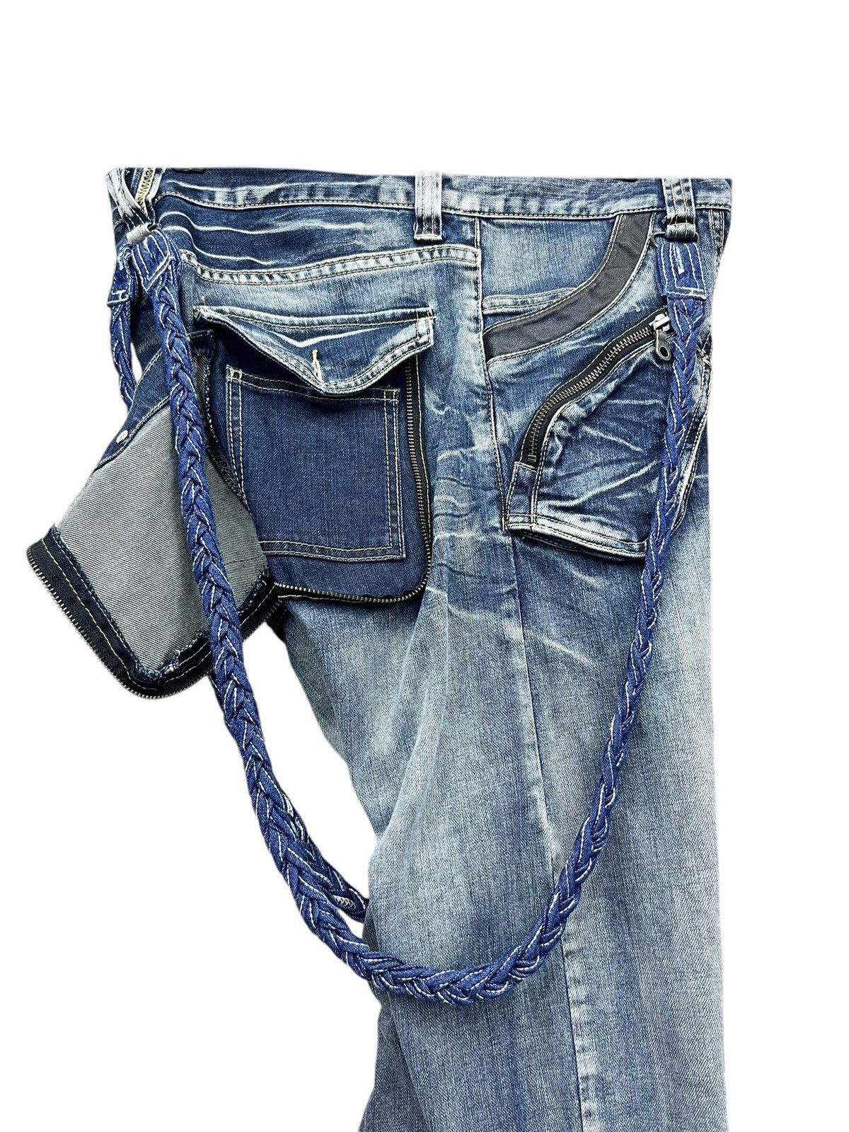 🔥FYE🔥90’s PPFM Punk Curve Leg Custom Performance Jeans