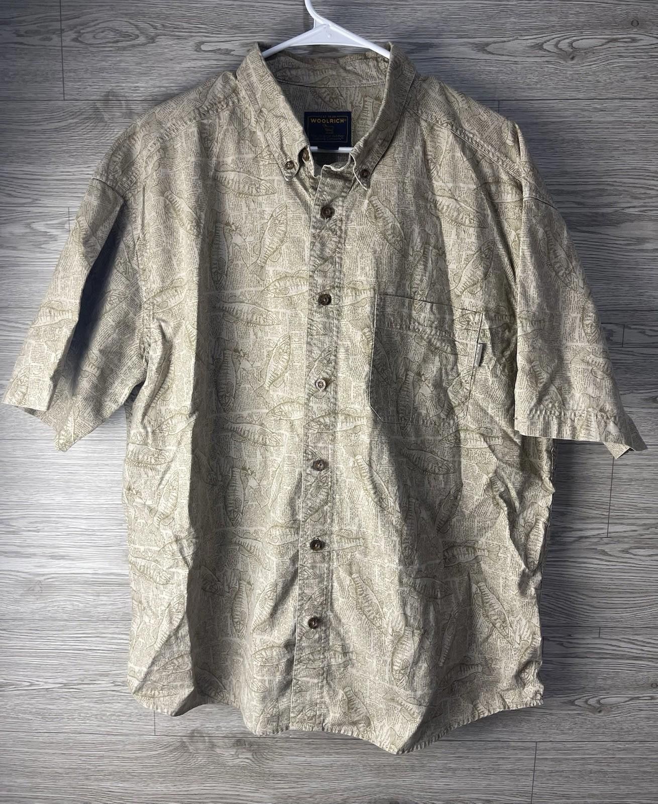 Woolrich Woolen Mills Vintage Woolrich Shirt Men XL Fishing Camping 90's Outdoor Size US XL / EU 56 / 4 - 1 Thumbnail