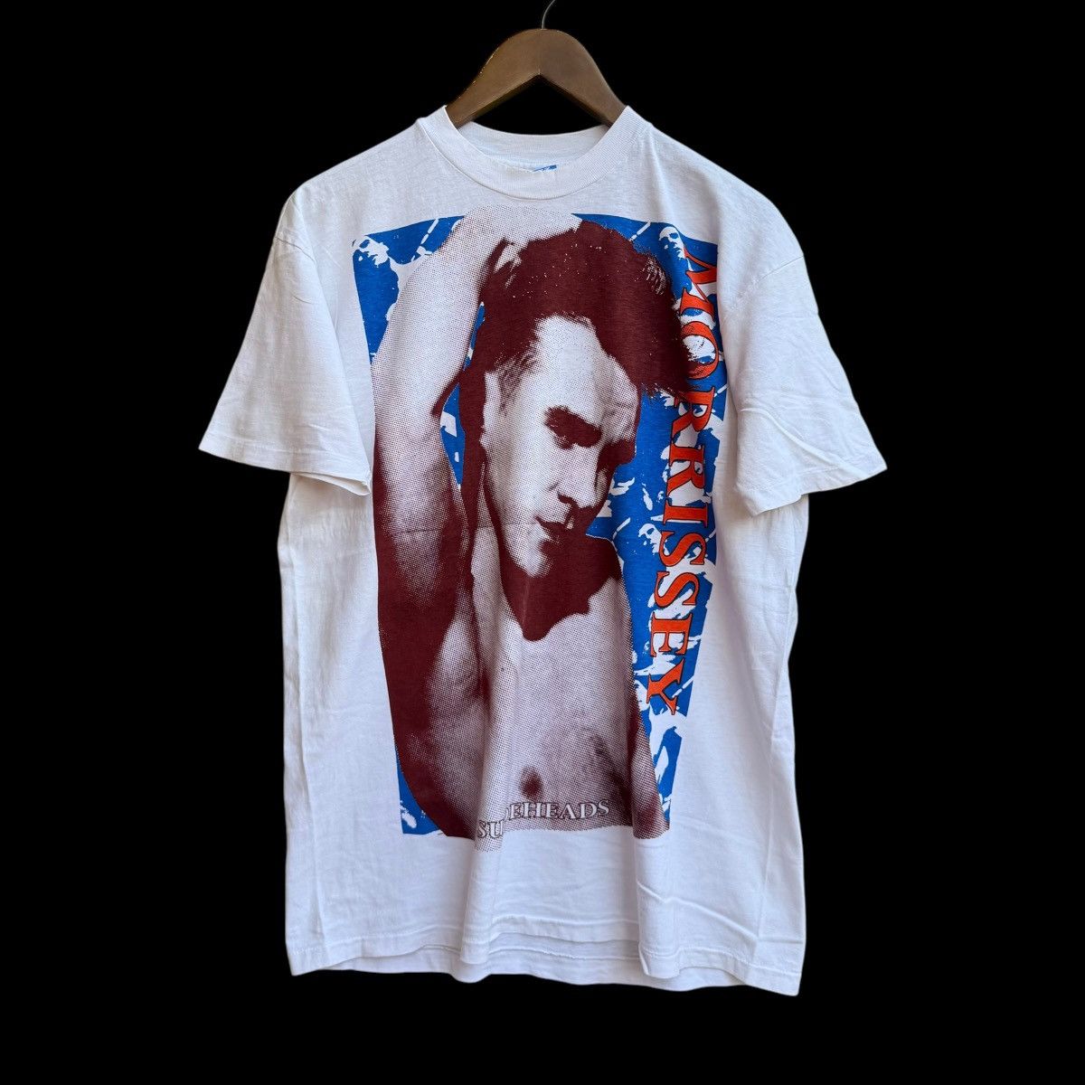 Morrissey Morrissey Suedeheads Modern Bootleg Band Tee Vintage Size US XL / EU 56 / 4 - 1 Thumbnail