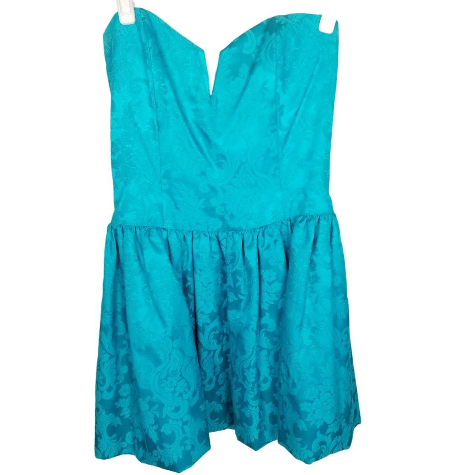 Jessica McClintock Vintage Jessica McClintock Gunne Sax Strapless Dress 11/12 Size XL / US 12-14 / IT 48-50 - 1 Thumbnail