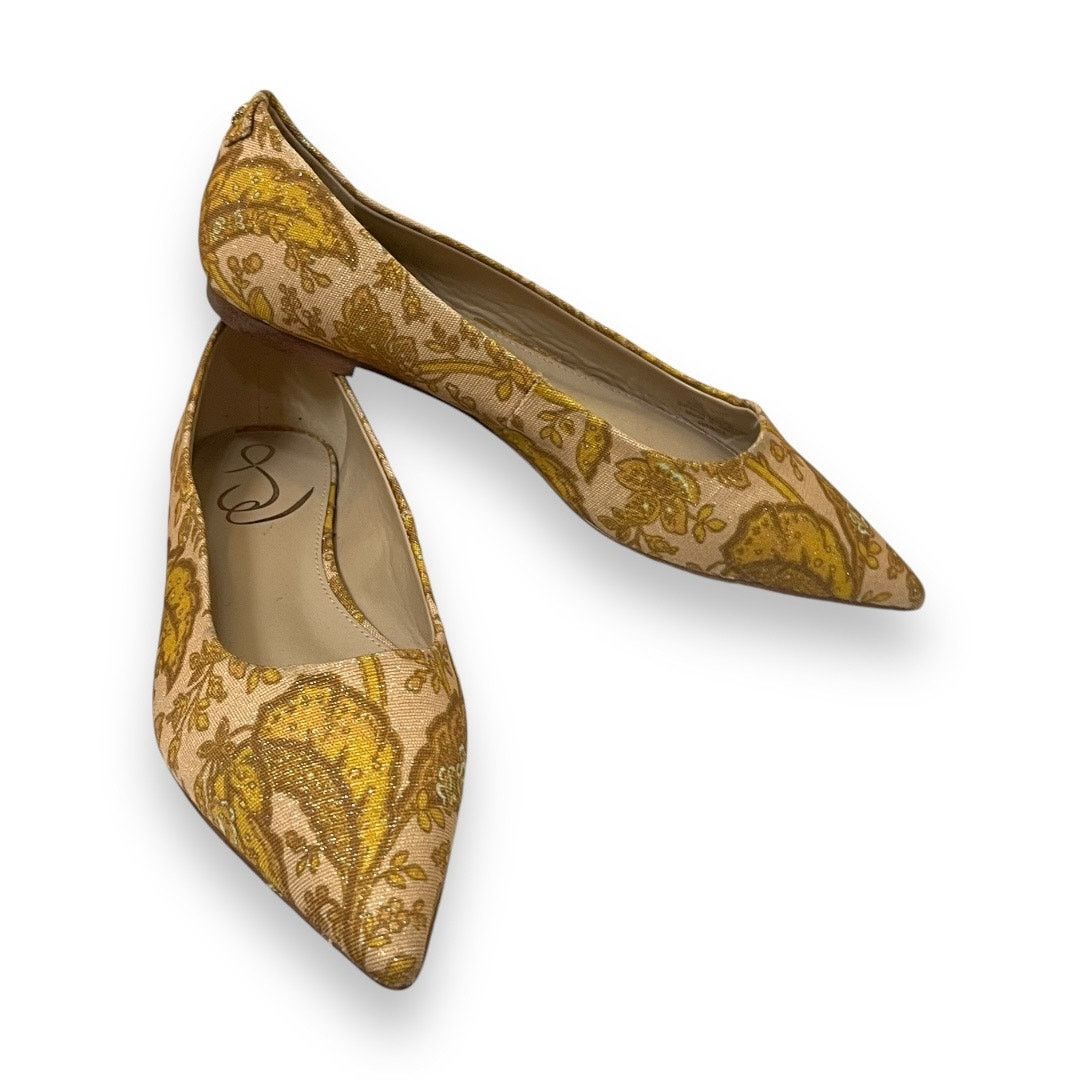 Sam Edelman Sam Edelman Wanda pointed toe brocade / jacquard weave flats Size US 5 / IT 35 - 2 Thumbnail