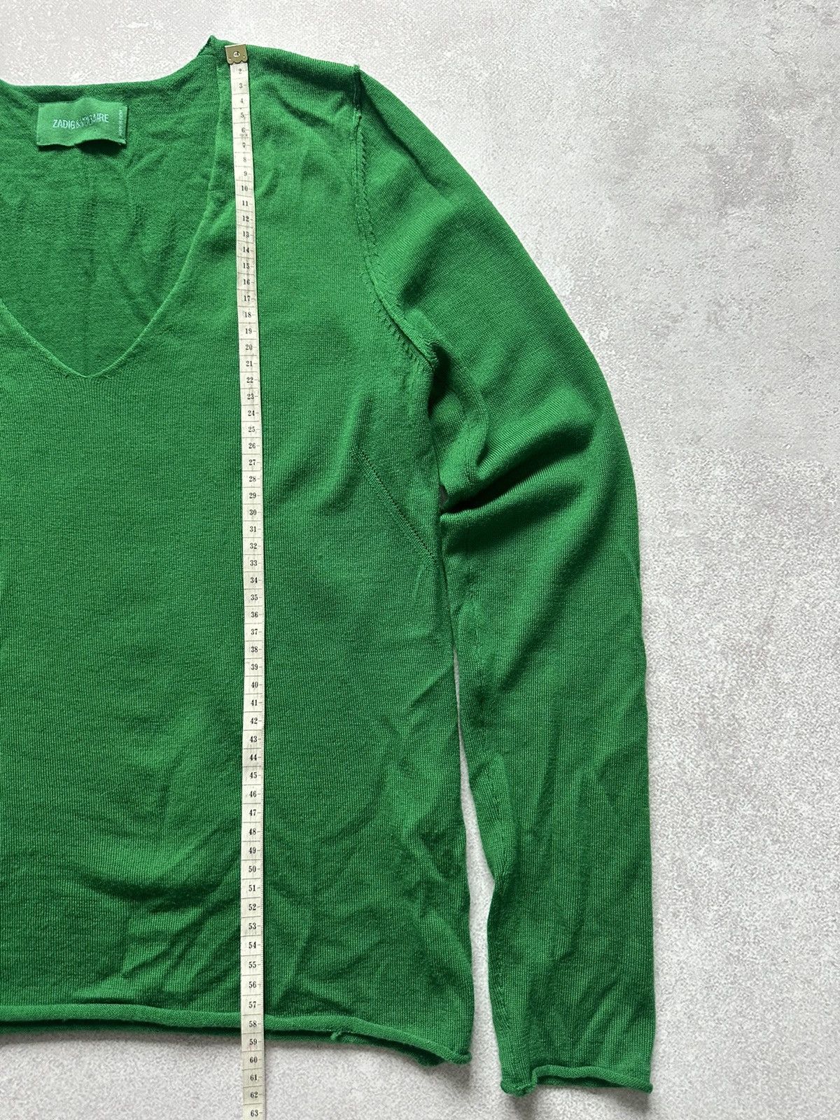 Vintage × Zadig & Voltaire Zadig&Voltaire long sleeve one size green vintage Size ONE SIZE - 8 Thumbnail