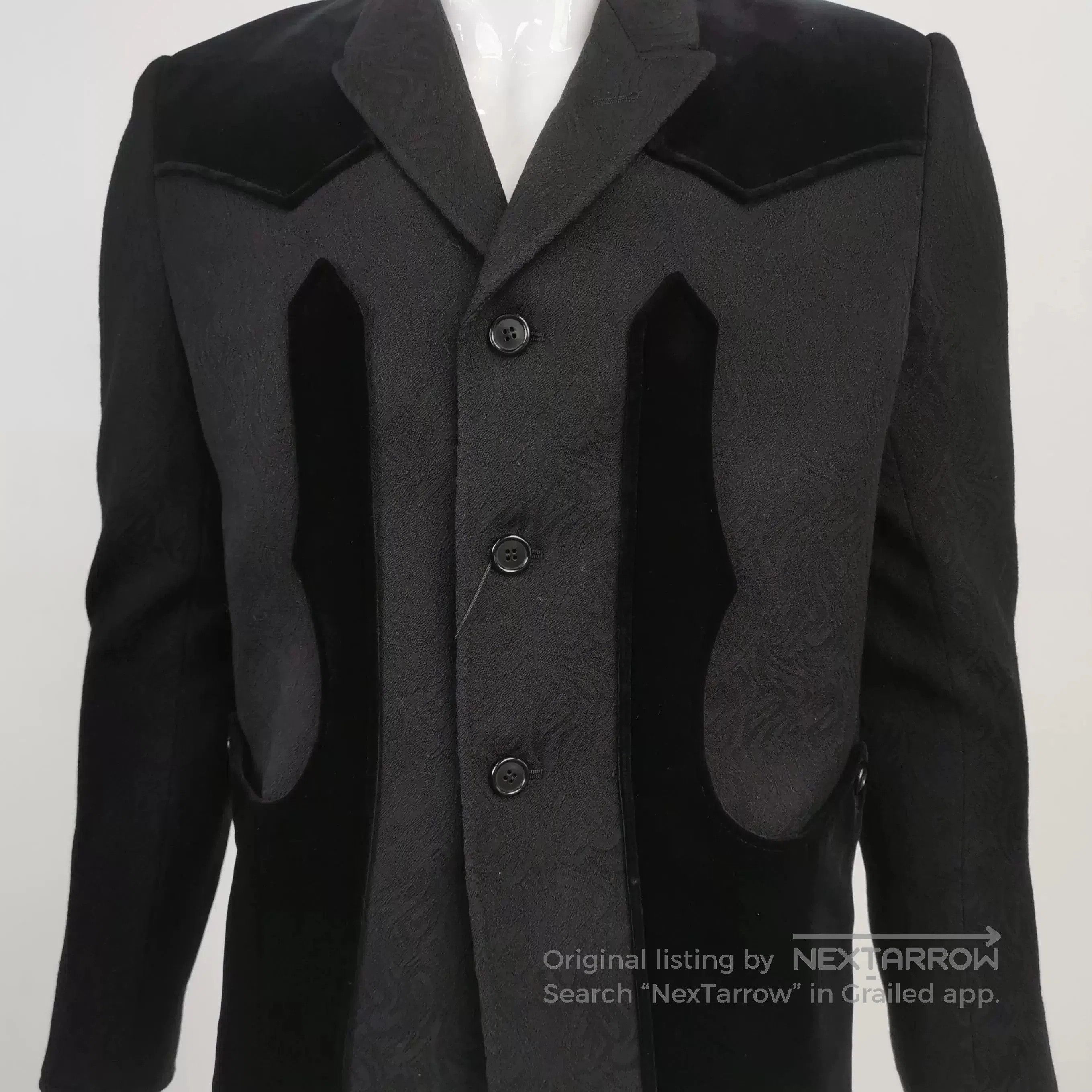 Saint Laurent Paris Saint Laurent Black Wool 3. Size US M / EU 48-50 / 2 - 3 Thumbnail