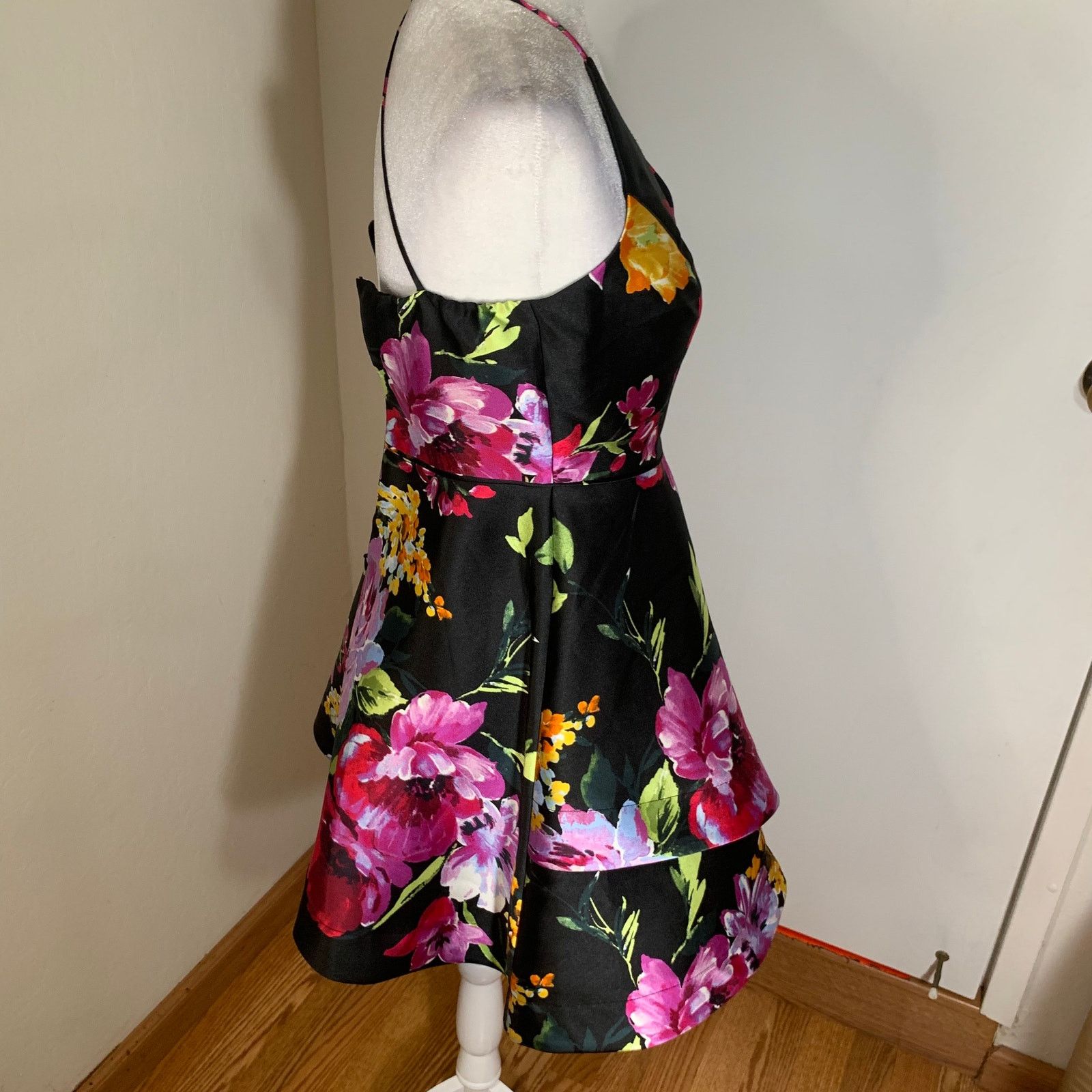 Other BCX Juniors' Asymmetrical Fit & Flare Dress Size 1 (NWT) Size XS / US 0-2 / IT 36-38 - 5 Thumbnail
