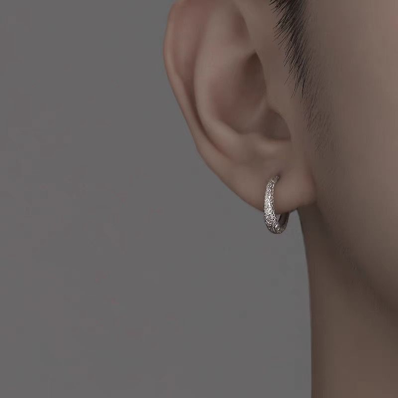 Jewelry Punk Earrings One Pairs Chrome Jewelry Size ONE SIZE - 1 Thumbnail