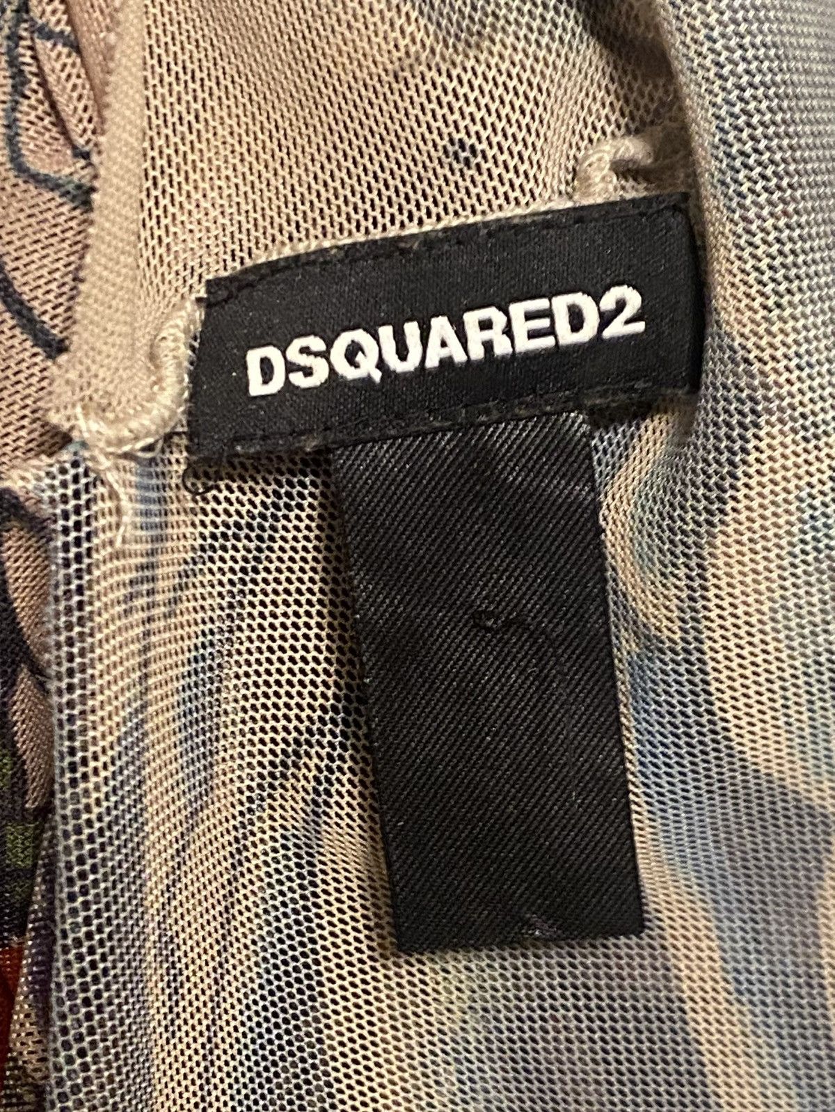Dsquared2 ss16 Dsquared2 Tattoo Mesh Longsleeve Size US M / EU 48-50 / 2 - 6 Thumbnail