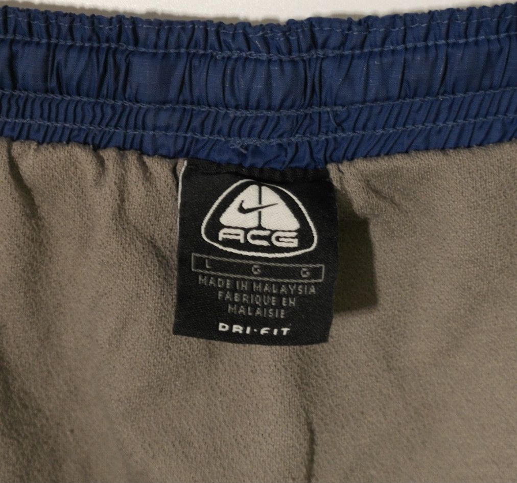 Nike ACG Nike ACG Shorts Dri-Fit Mens Sz L Blue Size US 34 / EU 50 - 7 Thumbnail