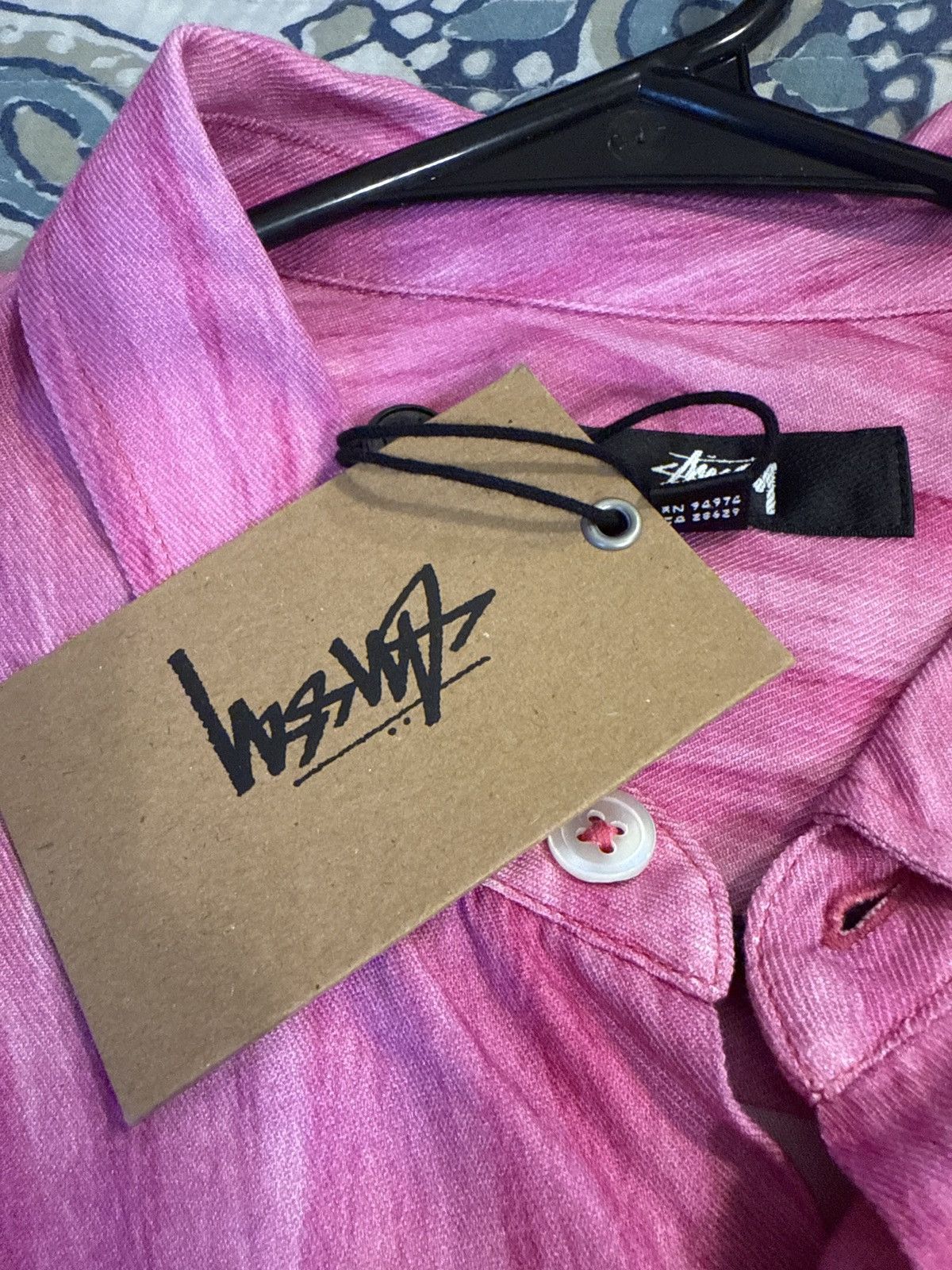 Stussy Stussy Printed Fur button down size SM Size US S / EU 44-46 / 1 - 5 Thumbnail