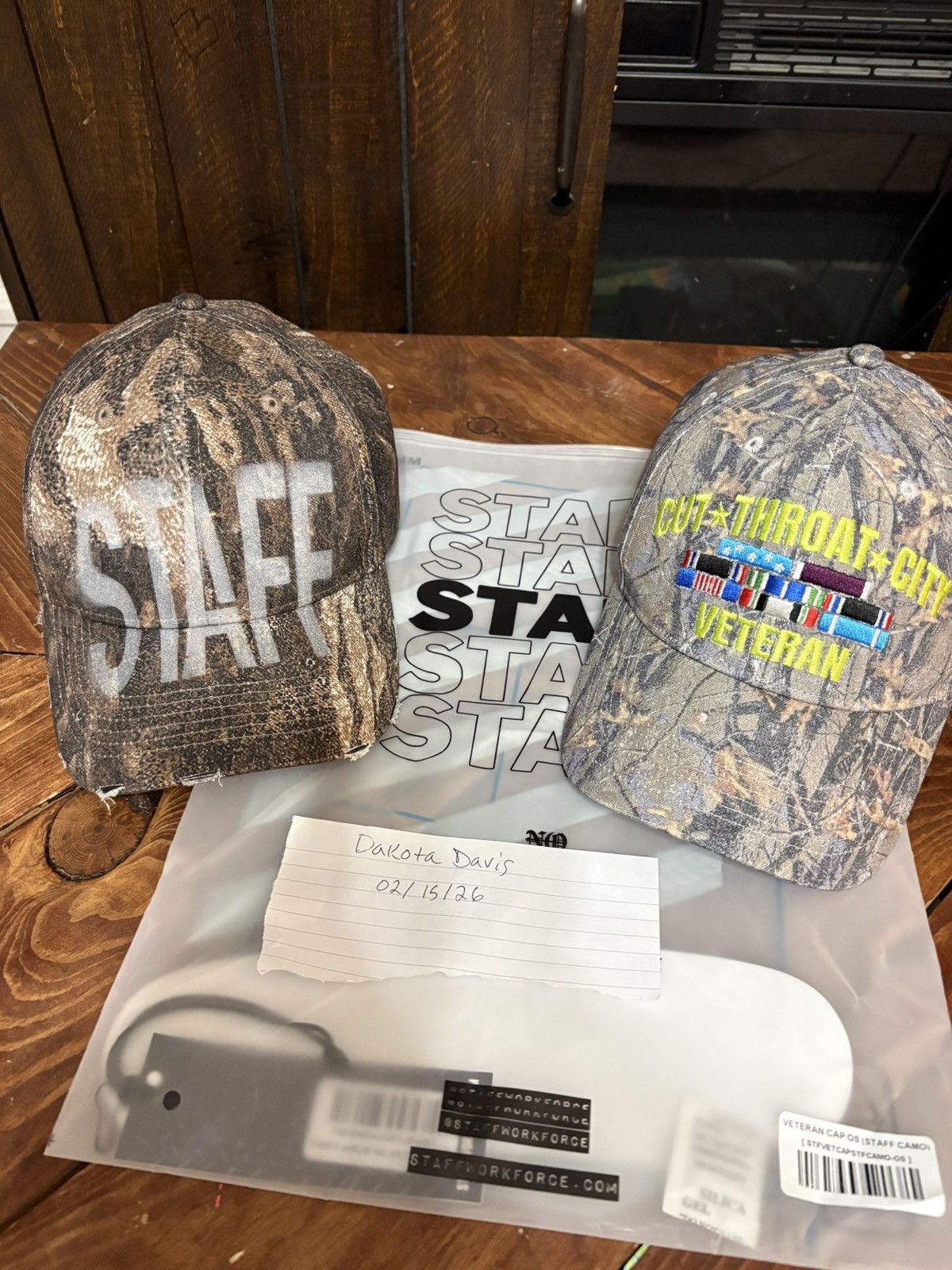 STAFF WORKFORCE Staff hats sold as pair Size ONE SIZE - 5 Thumbnail