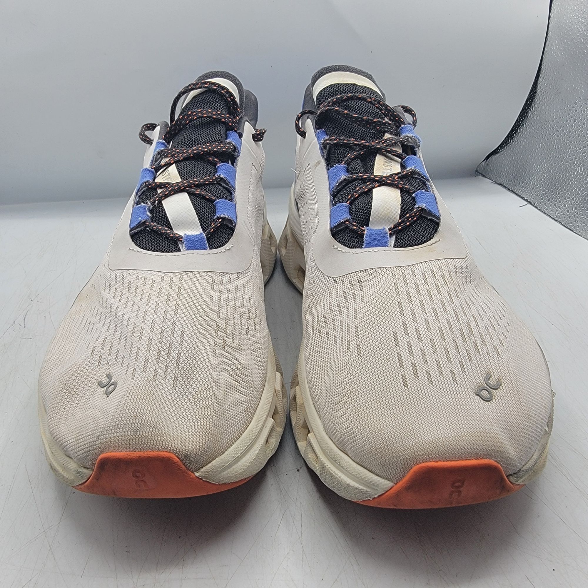 On On Running Cloudmonster Mens 12 Frost Cobalt Athletic Shoes Size US 12 / EU 45 - 13 Thumbnail