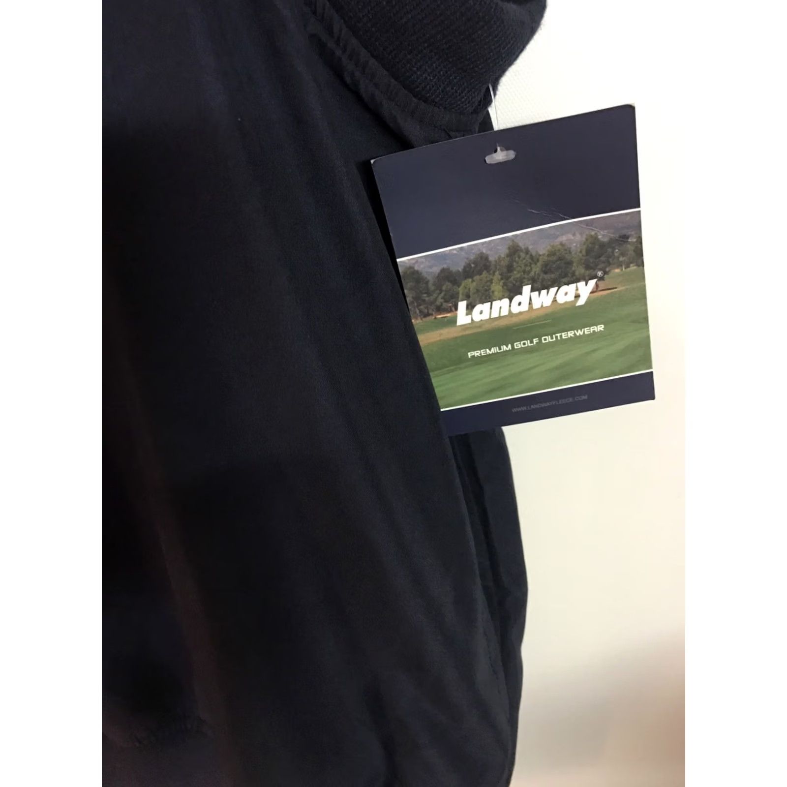 Vintage LANDWAY Golf Windproof Pullover Vest MENS Size L Large Blue Polyester Logo Vest Golf Jacket Size US L / EU 52-54 / 3 - 4 Thumbnail