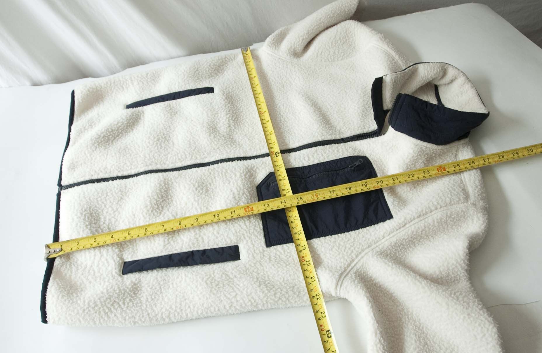 Gap Gap Jacket Fleece Full Zip Pocket Size S White Size US S / EU 44-46 / 1 - 4 Thumbnail