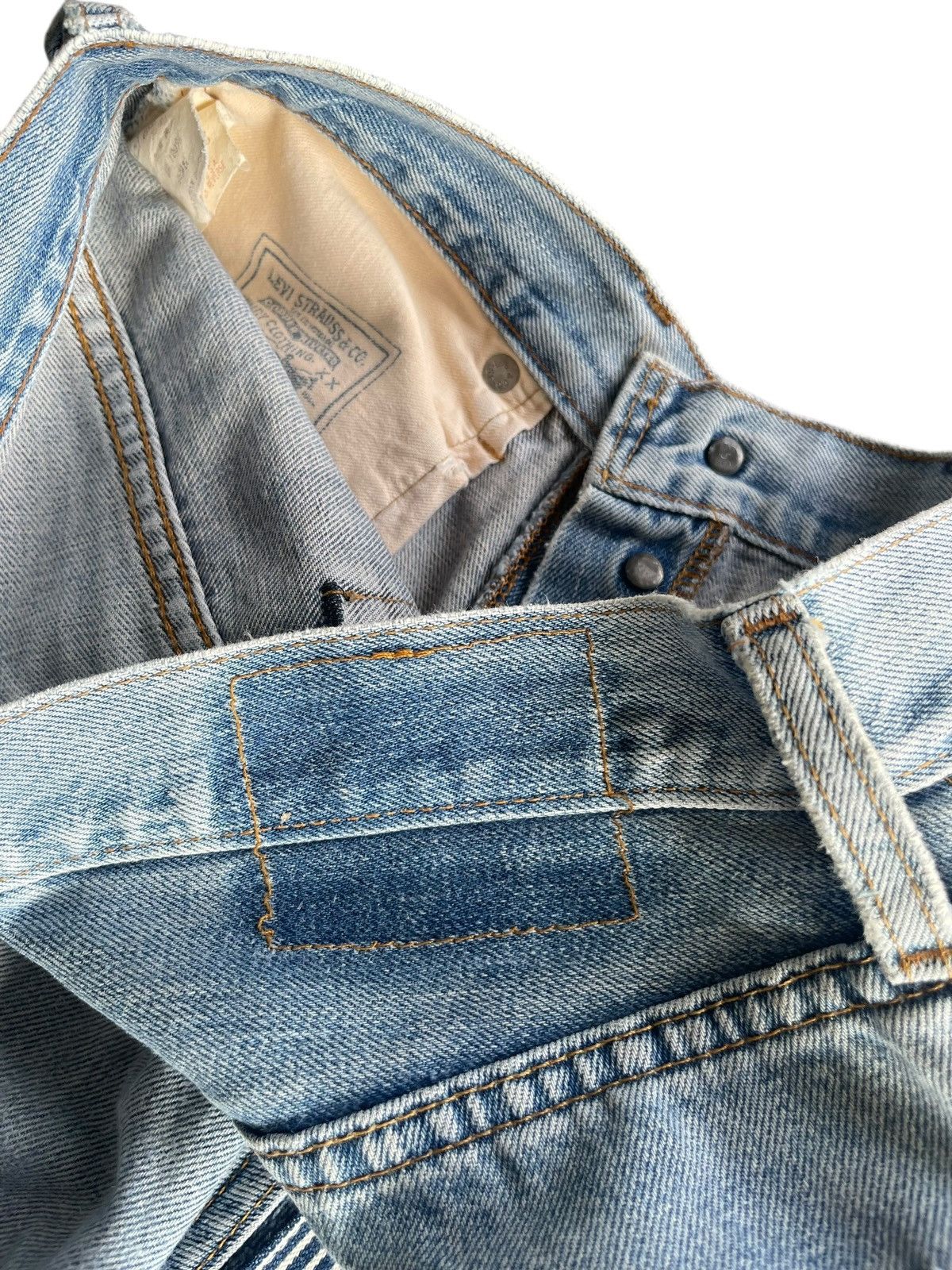 Levi's Vintage 1994 Levis 501 Usa Redline Denim Size US 29 - 12 Thumbnail