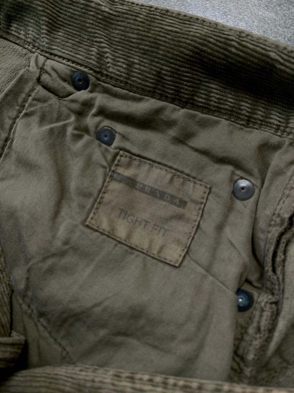 Prada Corduroy Tight Pants Size US 31 - 12 Thumbnail