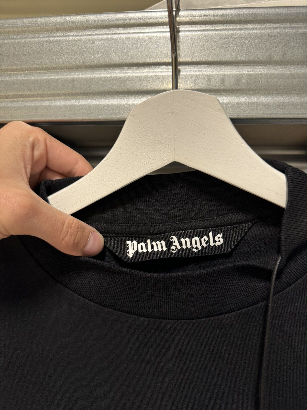 Palm Angels Palm Angels Logo T-Shirt NEW 400$ Size US M / EU 48-50 / 2 - 3 Thumbnail