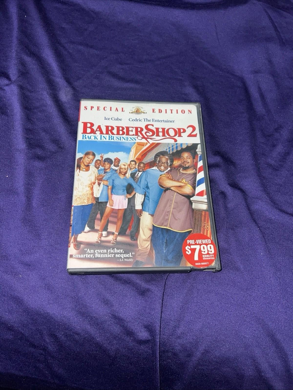 Other Barbershop 2: Back in Business (DVD, 2004, Special Edition) Size ONE SIZE - 10 Thumbnail