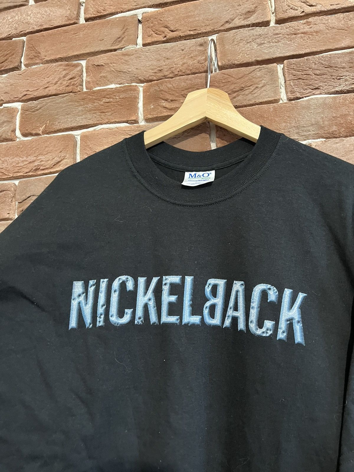 Band Tees Vintage 00s Nickelback Silver Side Tour Tee Rare Travis Y2K Size US L / EU 52-54 / 3 - 4 Thumbnail