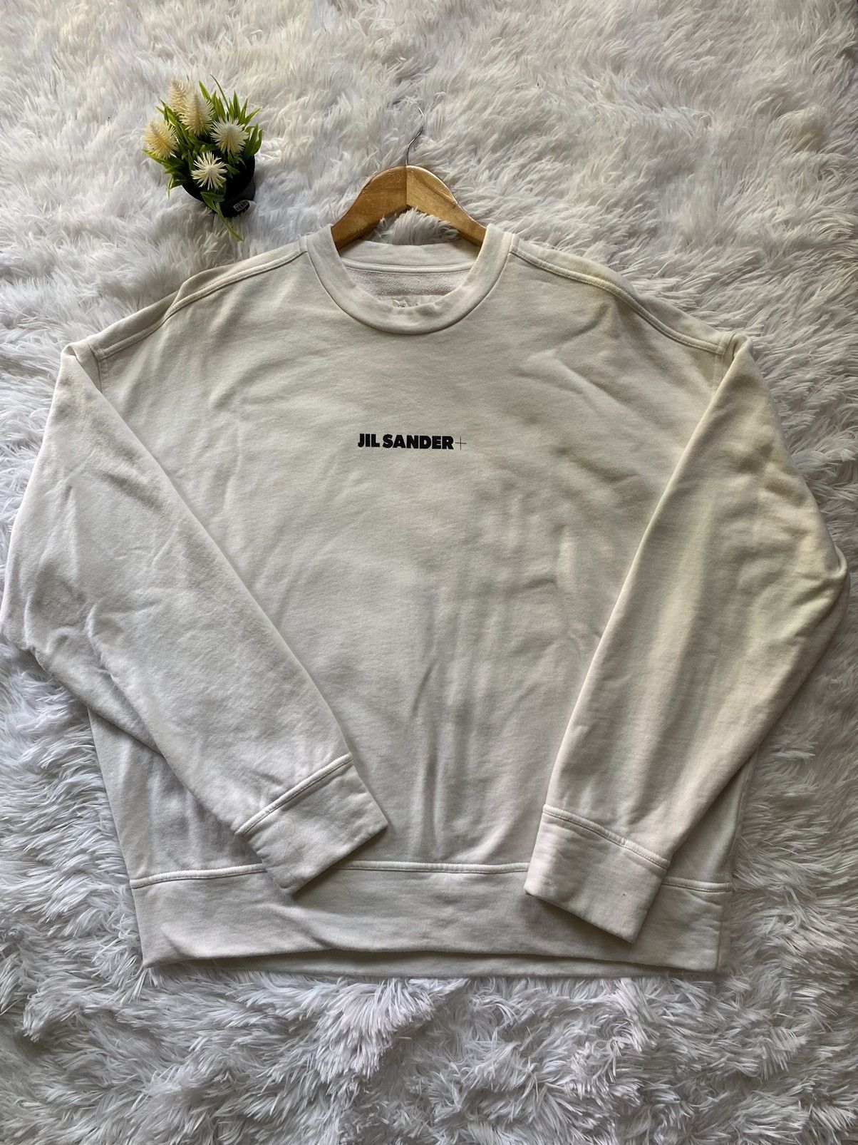 Jil Sander Jil Sander Logo Sweatshirt Size US M / EU 48-50 / 2 - 1 Thumbnail