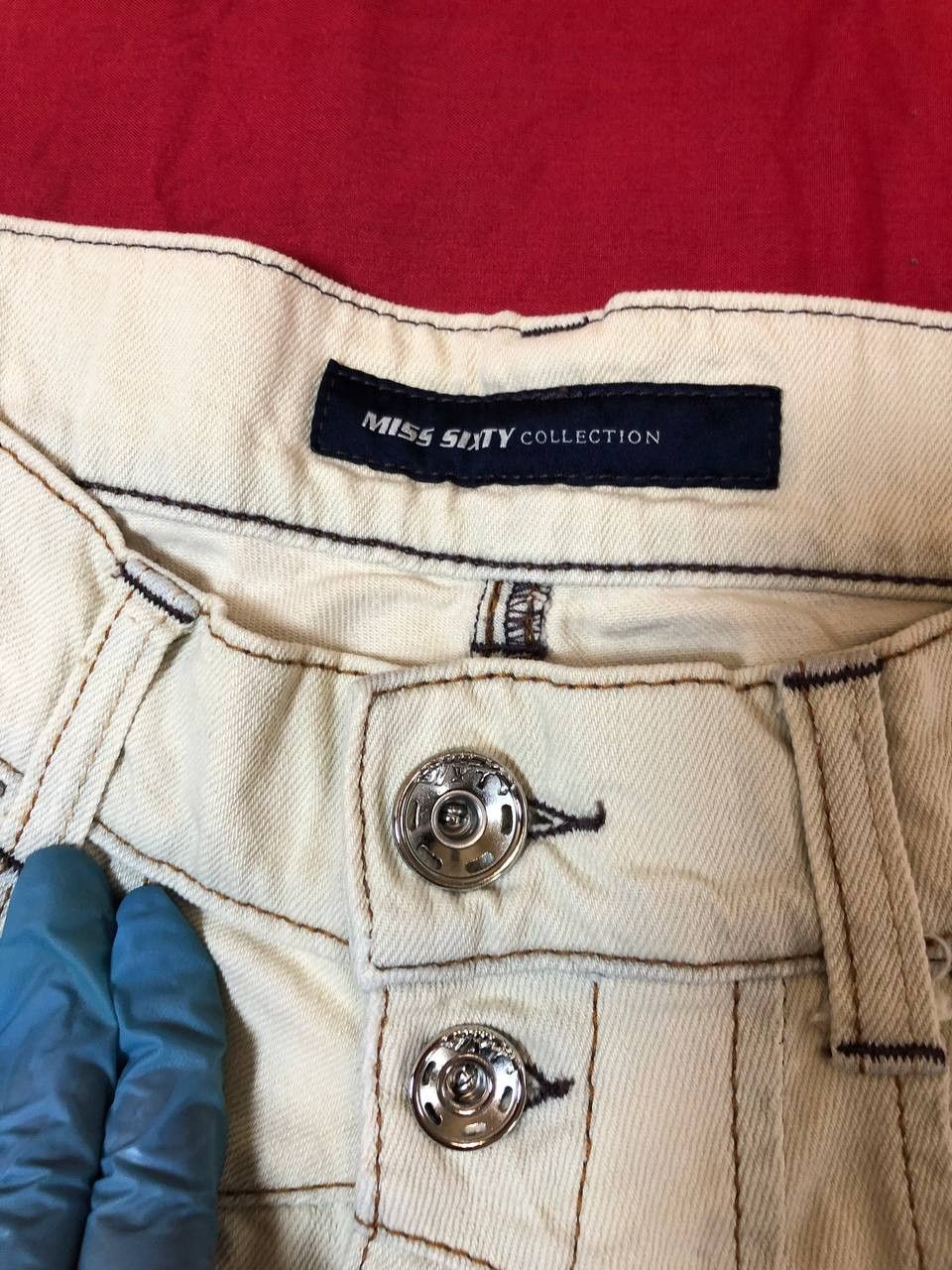 Miss Sixty Vintage Miss Sixty Y2K Grunge Punk Low Rise Denim jeans Size 28" / US 6 / IT 42 - 2 Thumbnail