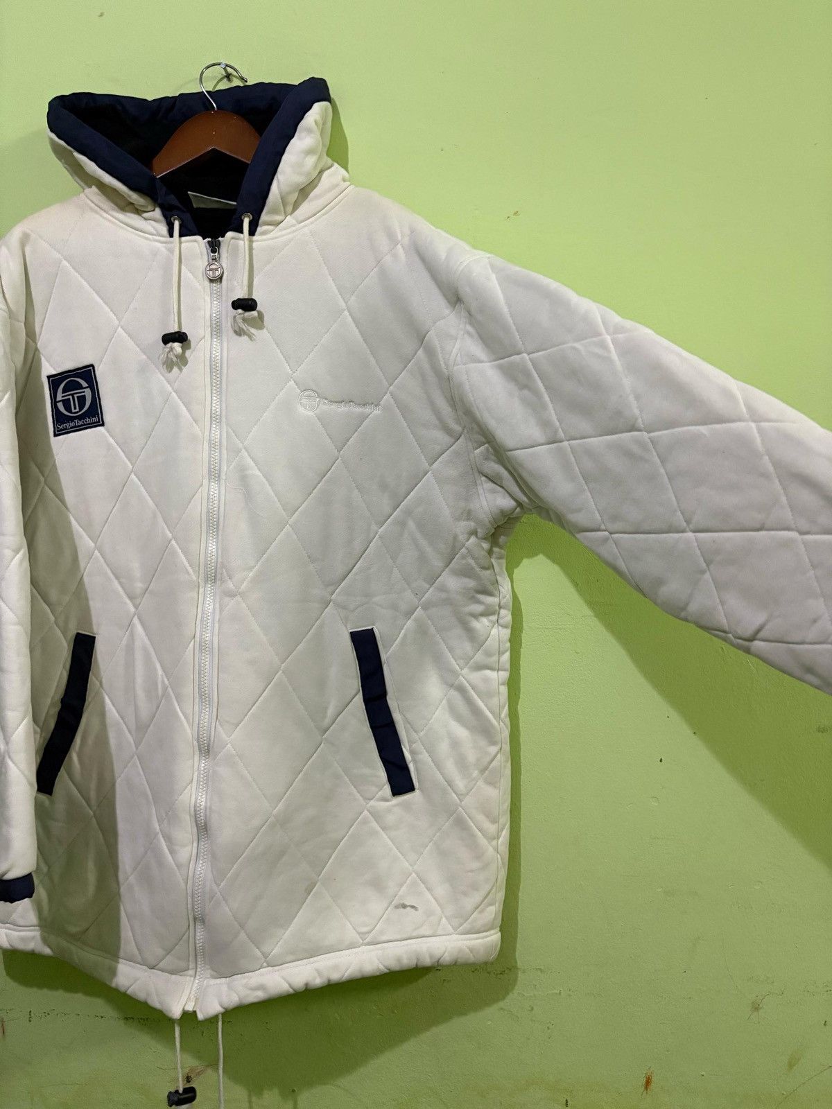 Sergio Tacchini Vintage Sergio Tacchini Quilted Jacket Embroidery Logo Size US M / EU 48-50 / 2 - 3 Thumbnail