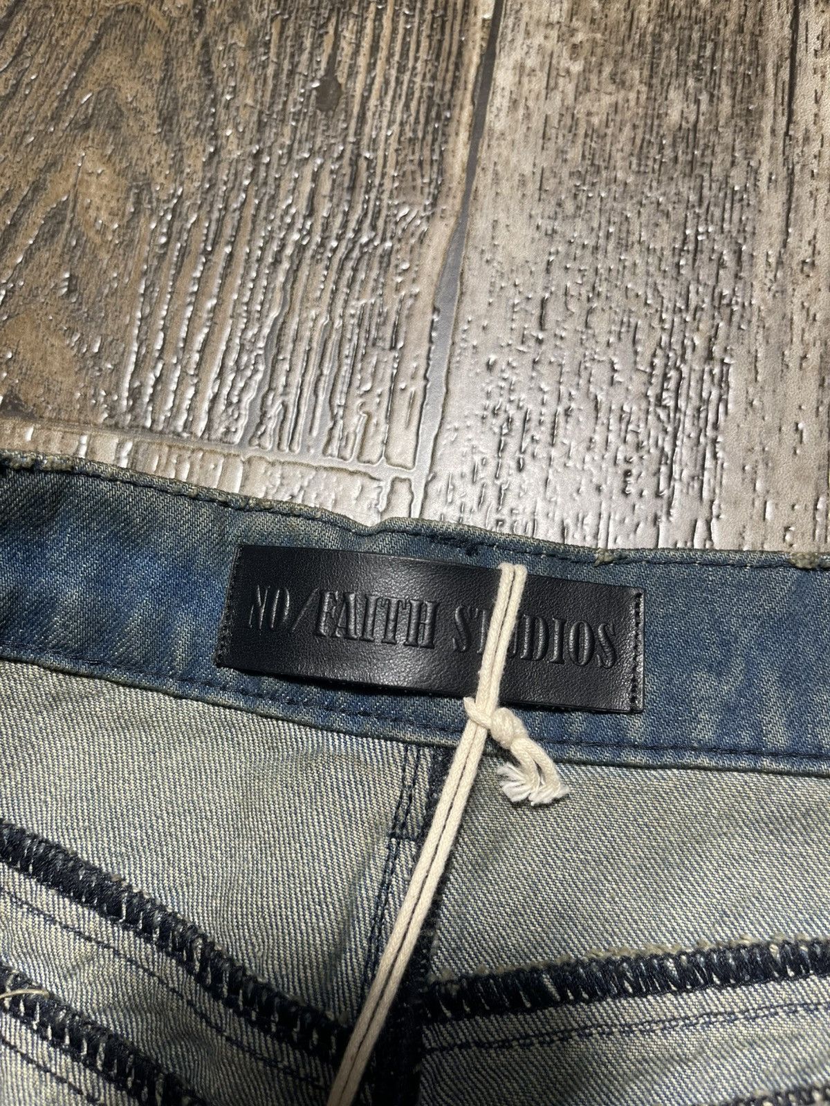 No Faith Studios Everyday Concrete Dust Denim Size US 32 / EU 48 - 3 Thumbnail