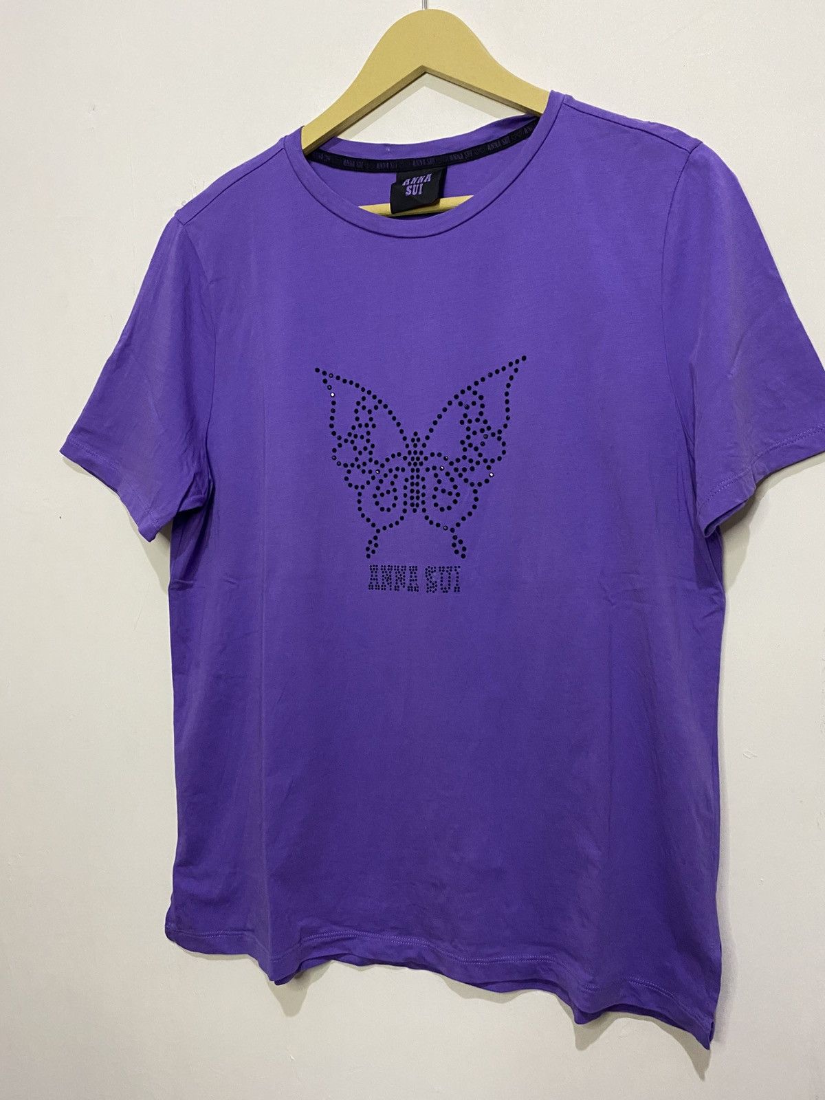 Designer × If Six Was Nine × Japanese Brand Vintage ANNA SUI Butterfly Logo Size US L / EU 52-54 / 3 - 2 Thumbnail