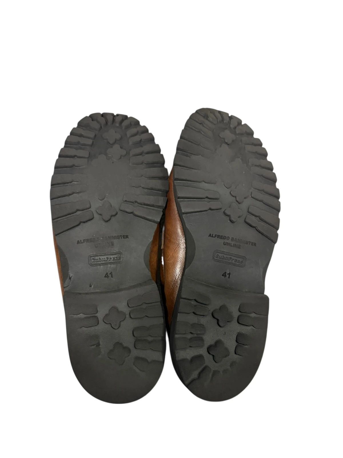 Alfredo Bannister Alfredo Bannister brown leather loafers metal buckle Size US 8 / EU 41 - 5 Thumbnail