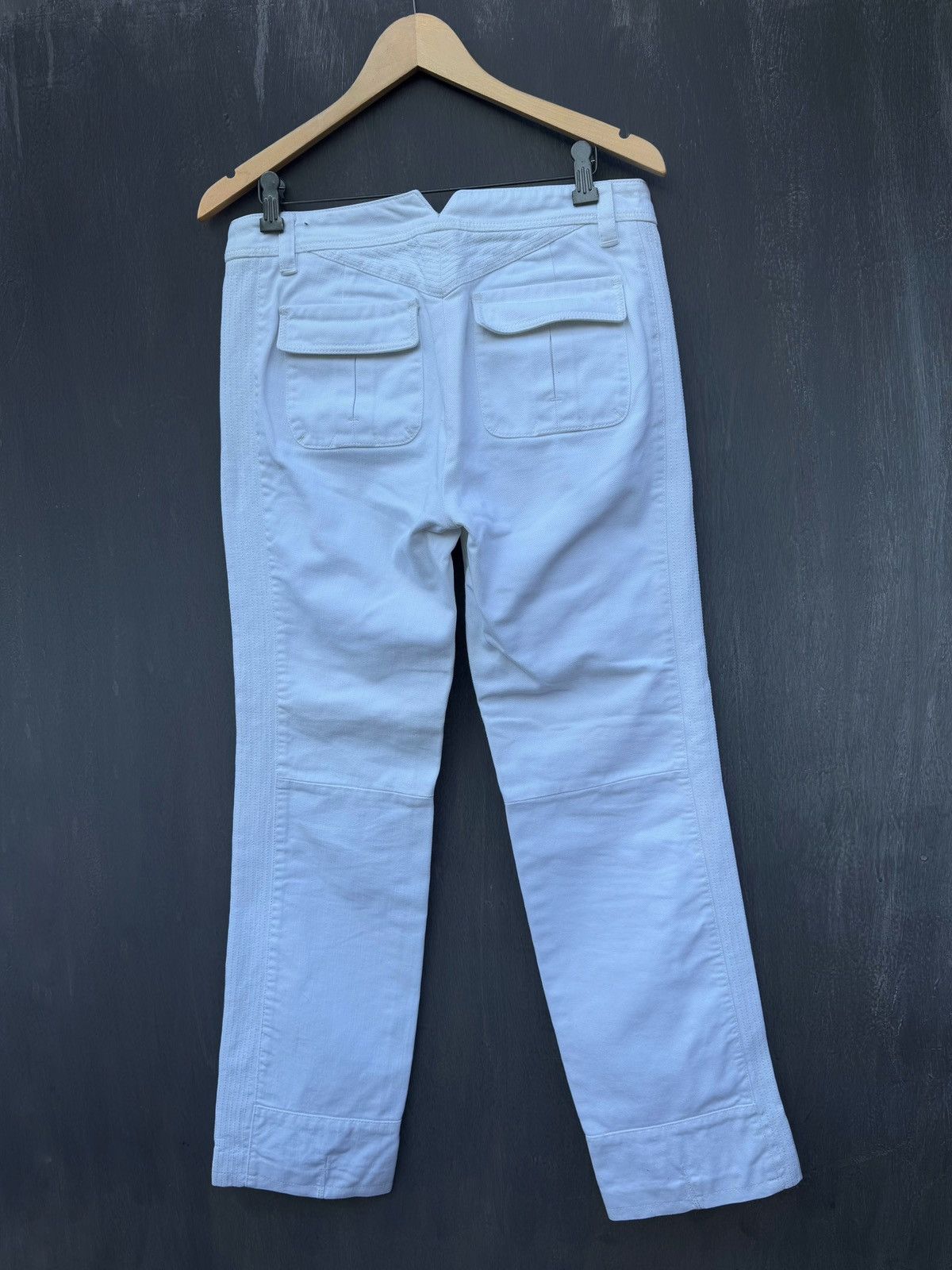 Louis Vuitton LOUIS VUITTON White Pants Size 42 Made In Italy Size 28" / US 6 / IT 42 - 2 Thumbnail