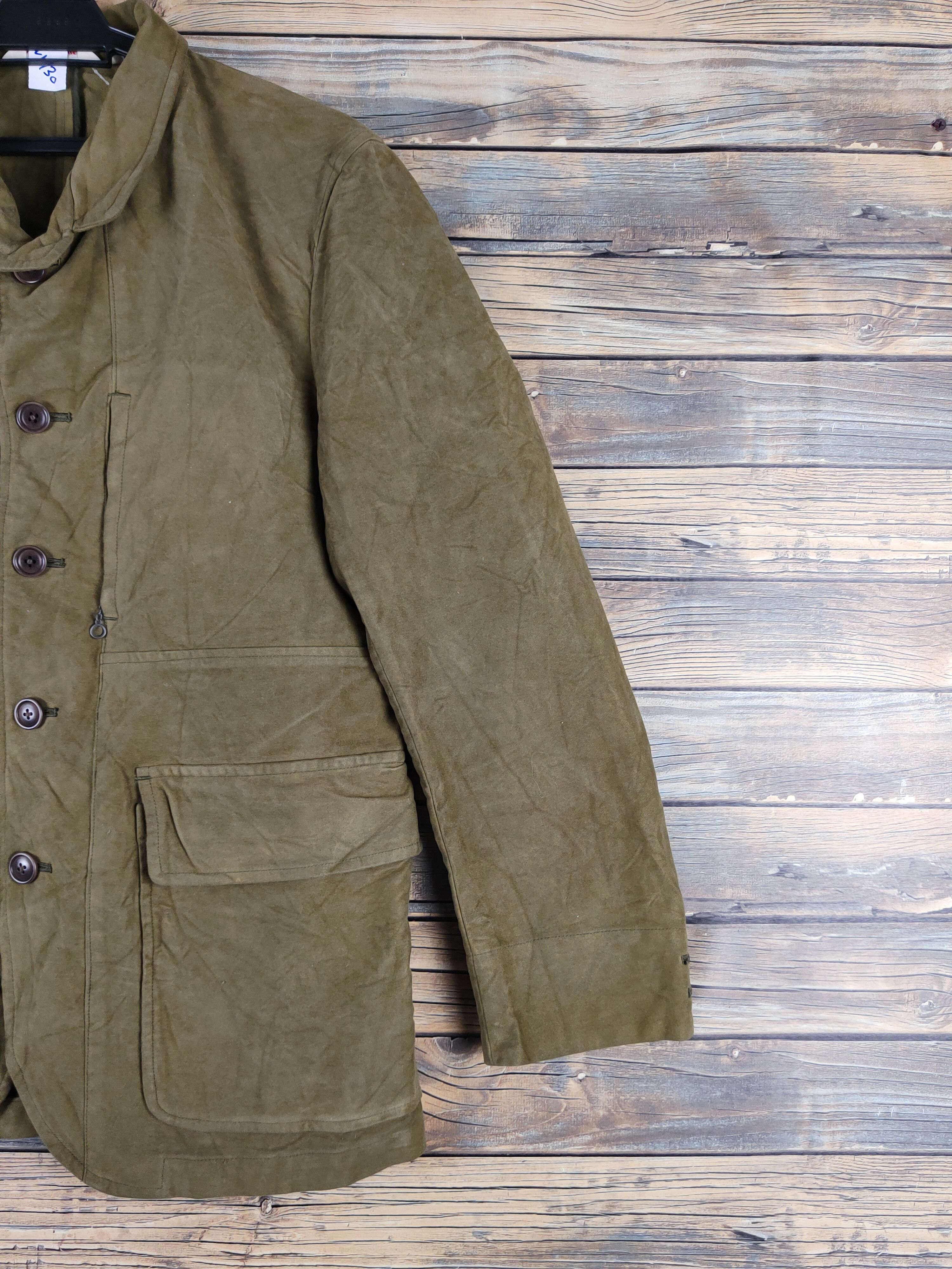 Japanese Brand The Rugged Clothing Olive Jackets #W1930 Size US M / EU 48-50 / 2 - 5 Thumbnail