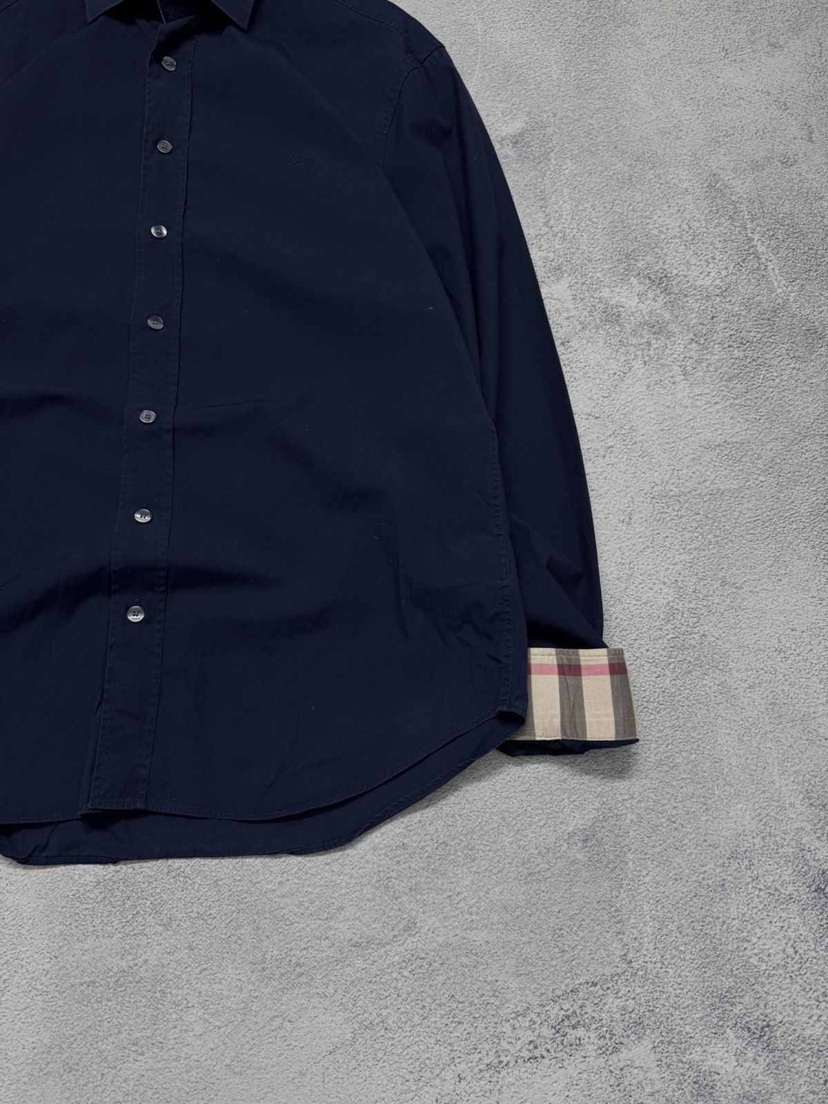 Burberry Vintage Y2k Luxury Burberry Brit Button-Up Shirt Size US L / EU 52-54 / 3 - 7 Thumbnail