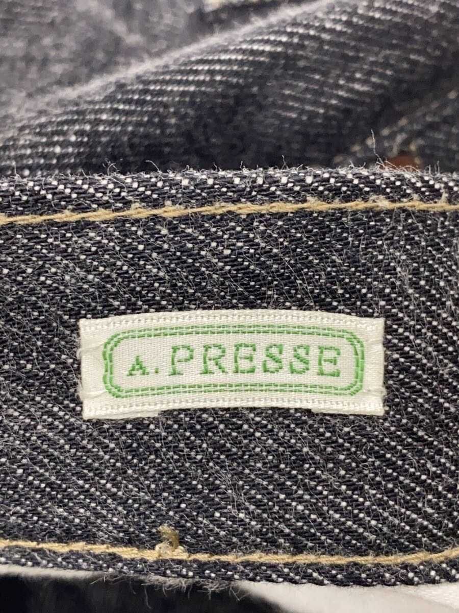 A.PRESSE Cotton Black Washed Denim Pants 23aw Size US 36 / EU 52 - 4 Thumbnail