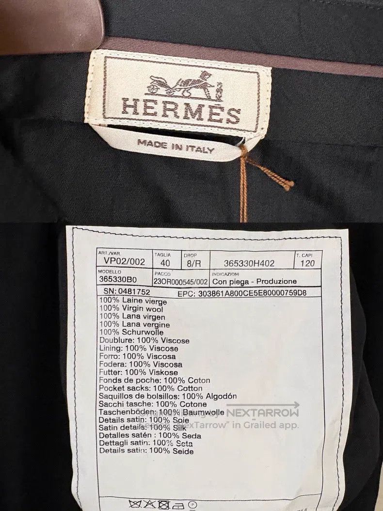 Hermes Hermes Spring-Autumn Men's Casual Trousers Size US 40 / EU 56 - 9 Thumbnail