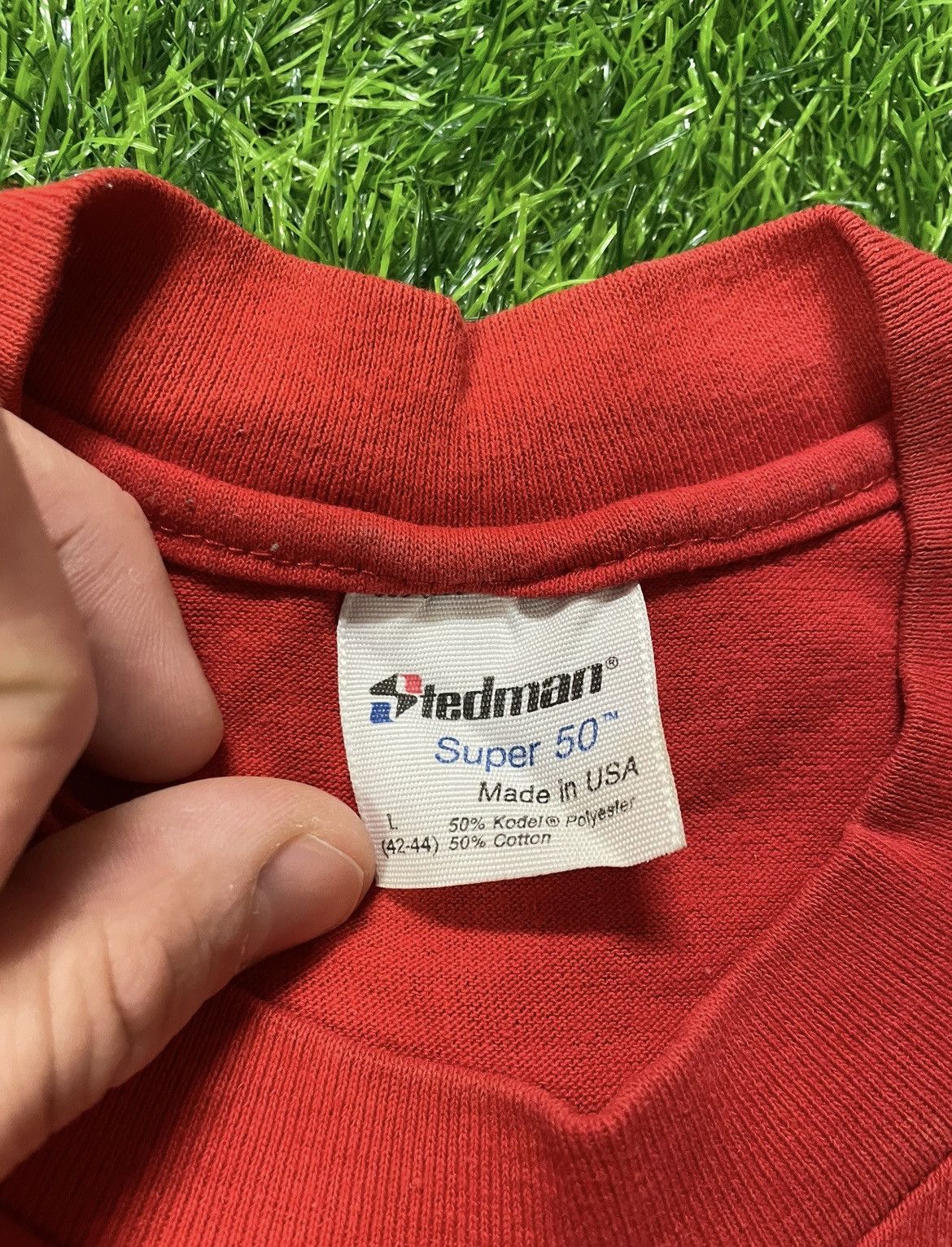 Vintage Vintage Football Championship Tee Shirt Size Large Size US L / EU 52-54 / 3 - 4 Thumbnail