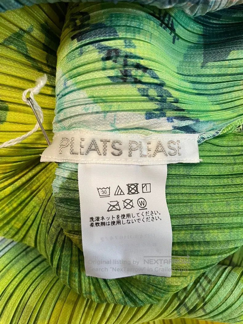 Issey Miyake Issey Miyake Green Dress Size M / US 6-8 / IT 42-44 - 6 Thumbnail