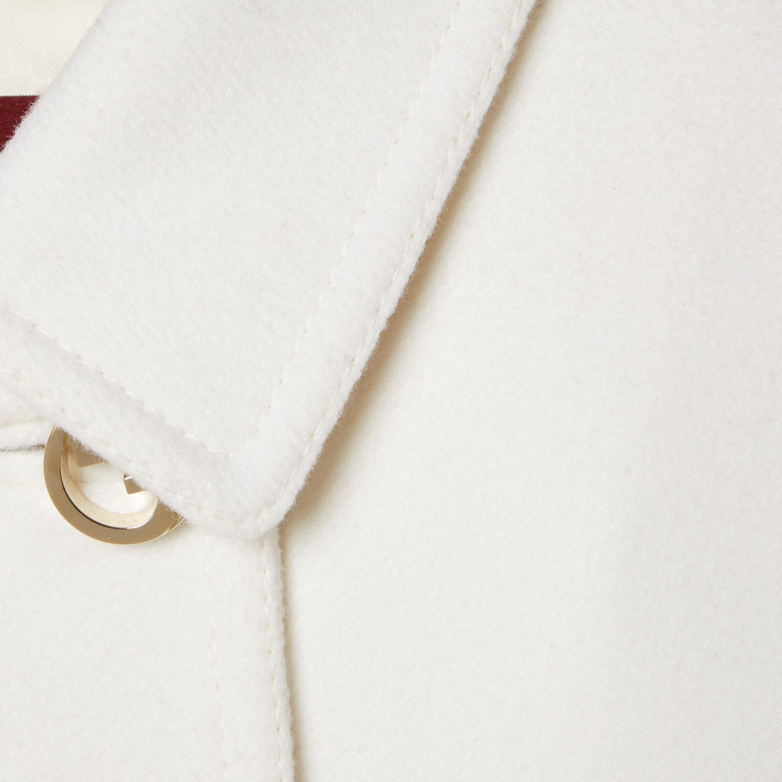 Gucci GUCCI $3700 Wool White Coat New And Authentic Size ONE SIZE - 2 Thumbnail