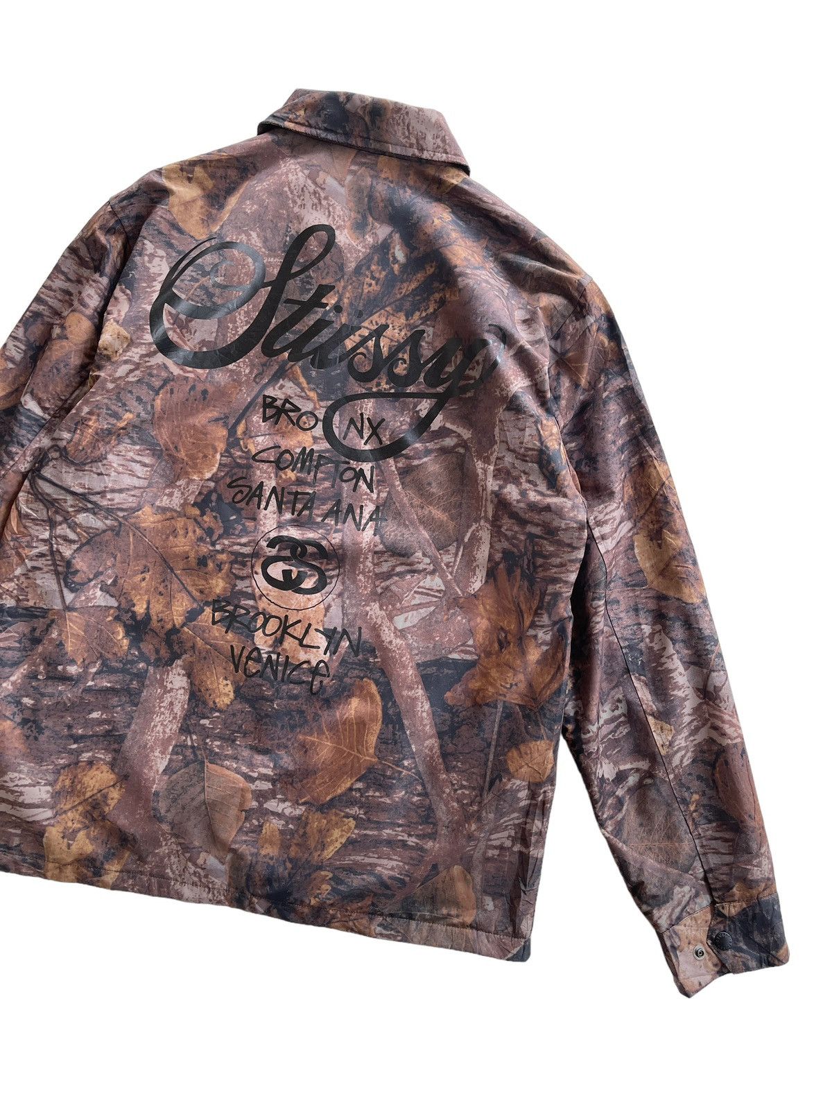 Stussy RARE! Stussy X Realtree Coach Jacket Size US M / EU 48-50 / 2 - 6 Thumbnail