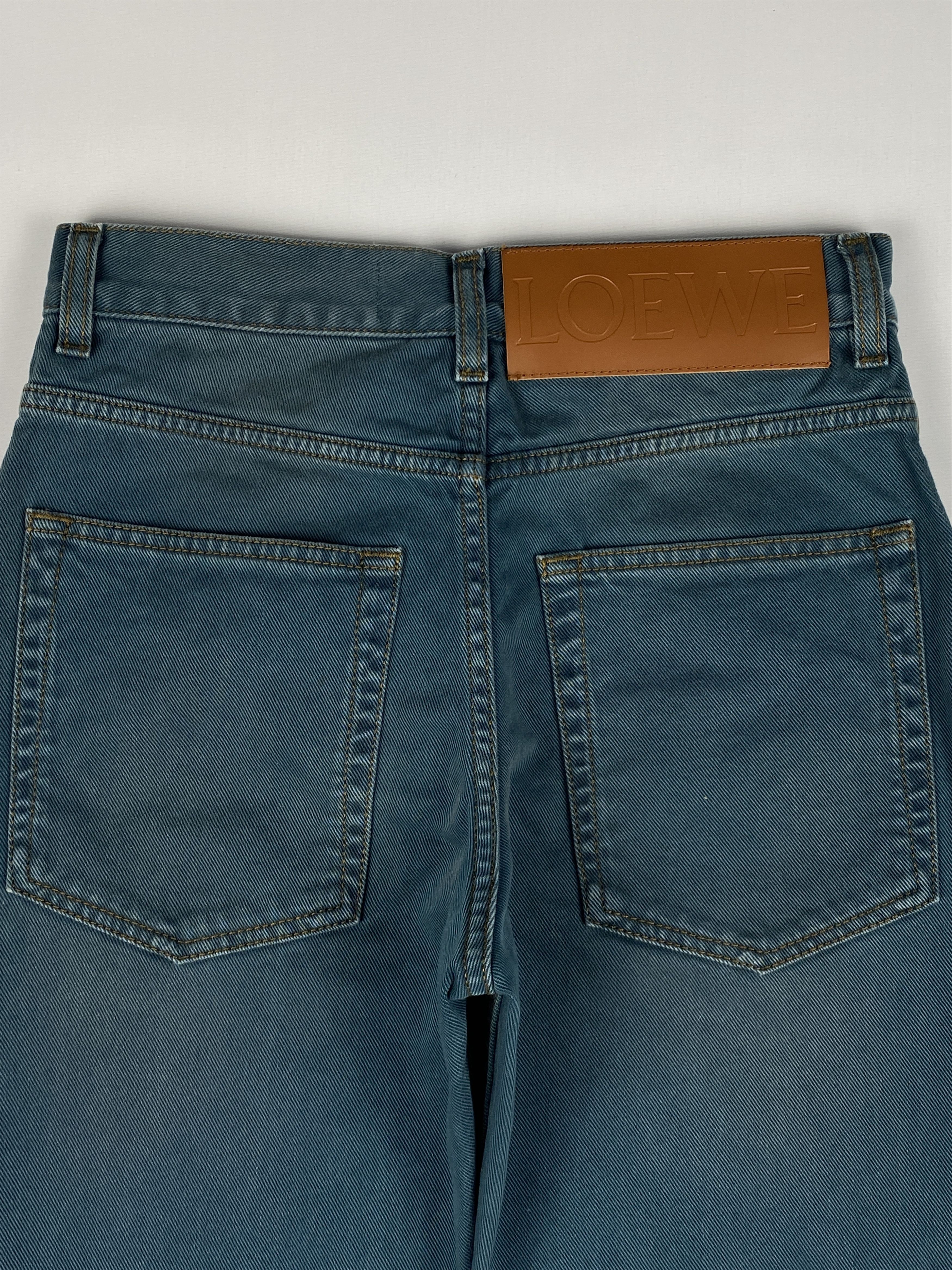 Loewe High Waist Straight Denim Size 28" / US 6 / IT 42 - 9 Thumbnail