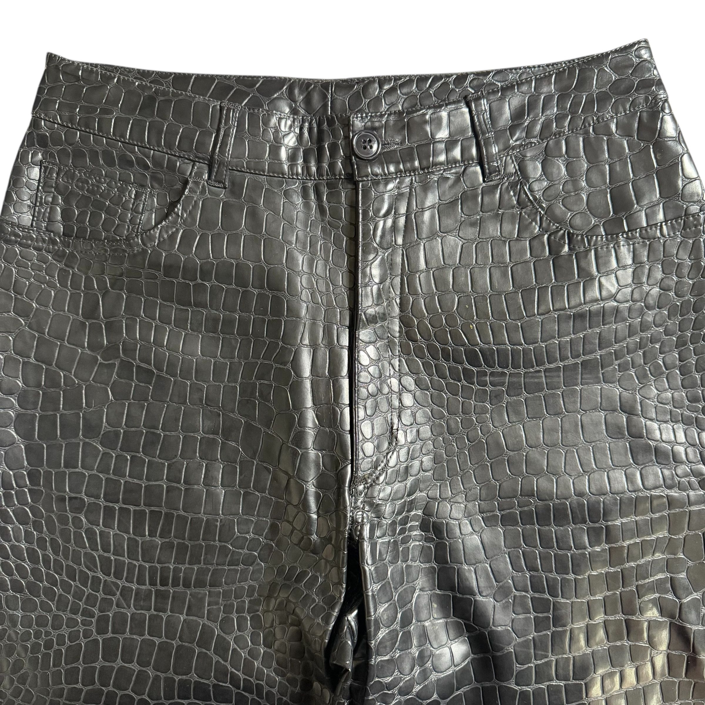 Yves Saint Laurent YVES SAINT LAURENT VINTAGE VINYL PANTS Size US 30 / EU 46 - 3 Thumbnail
