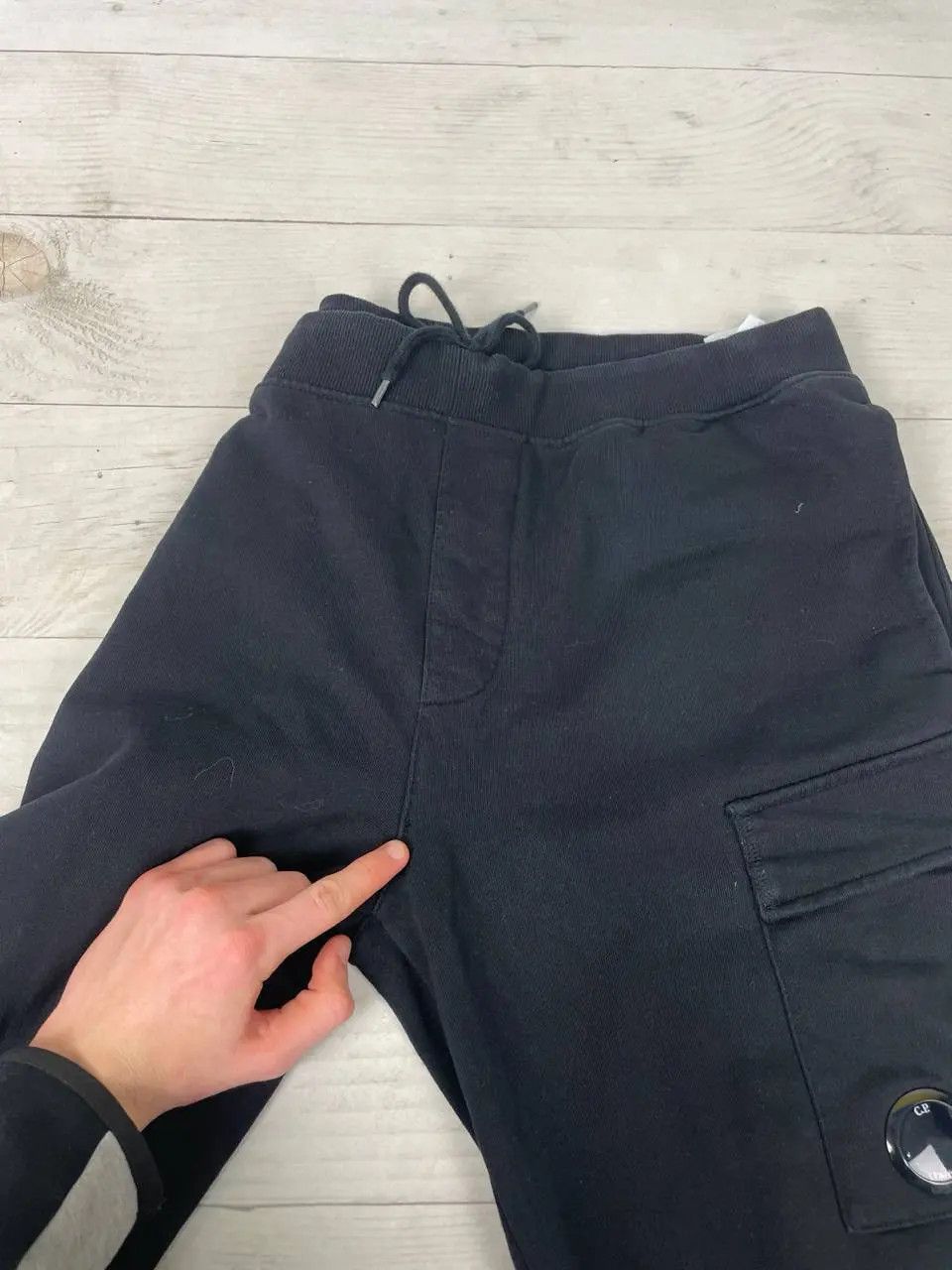 C.P. Company C.P. Company Sweatpants Cargo Pant Diagonal Raised Fleece Size US 38 / EU 54 - 11 Thumbnail