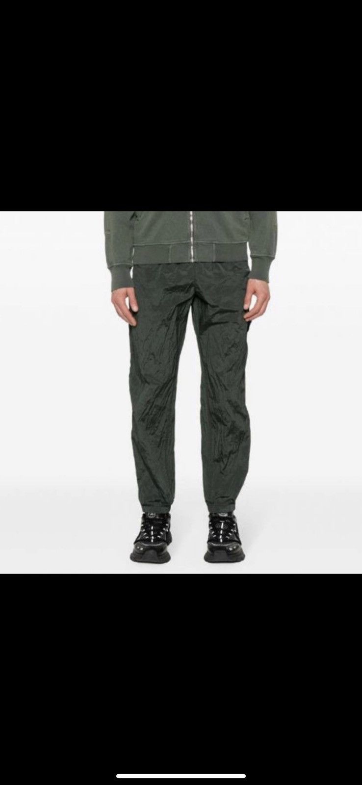 Stone Island × Vintage Stone island nylon metal green pants joggers size: 30;33 Size US 30 / EU 46 - 8 Thumbnail