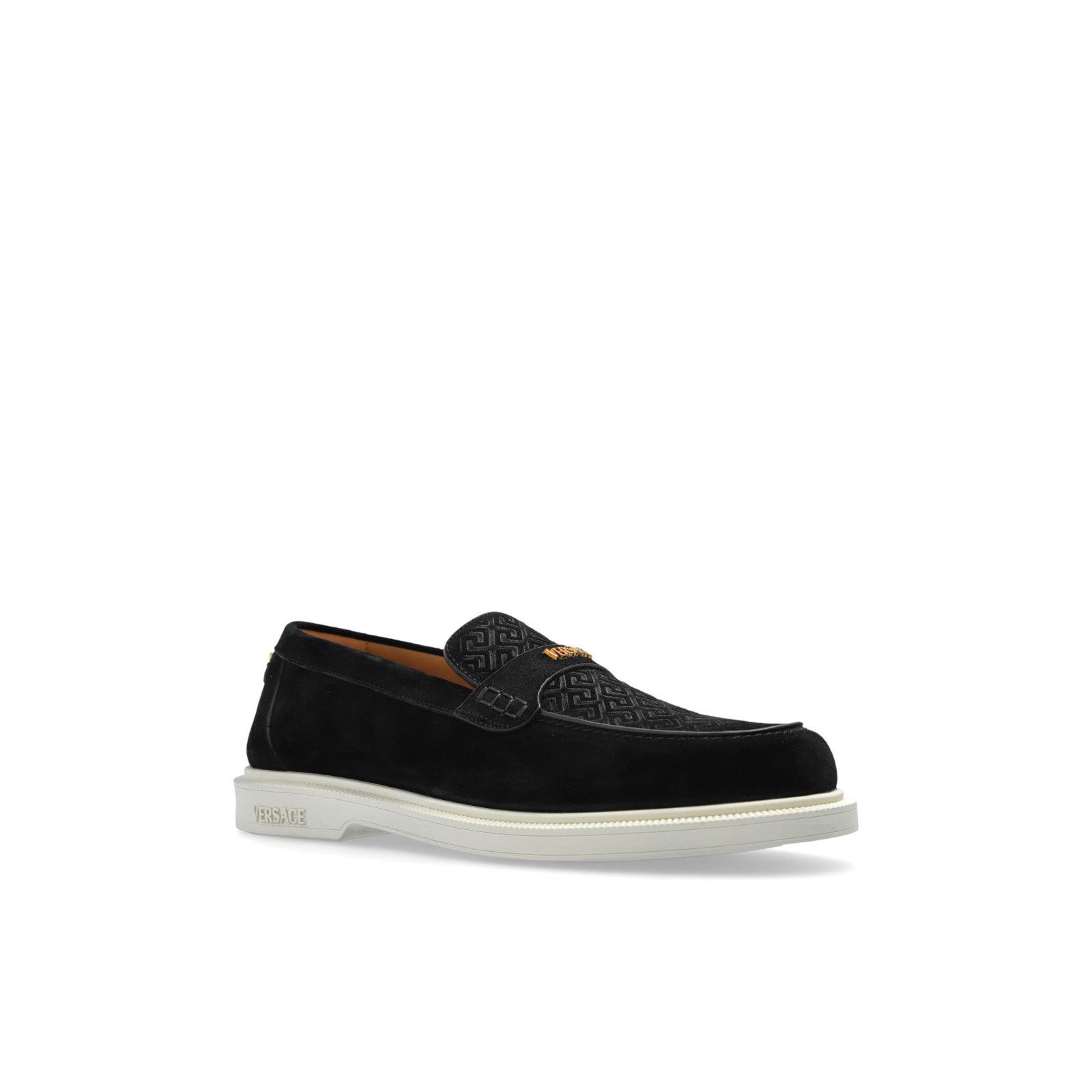 Versace VERSACE Black Loafers New And Authentic (Men's size:US 7 / E Size US 7 / EU 40 - 2 Thumbnail