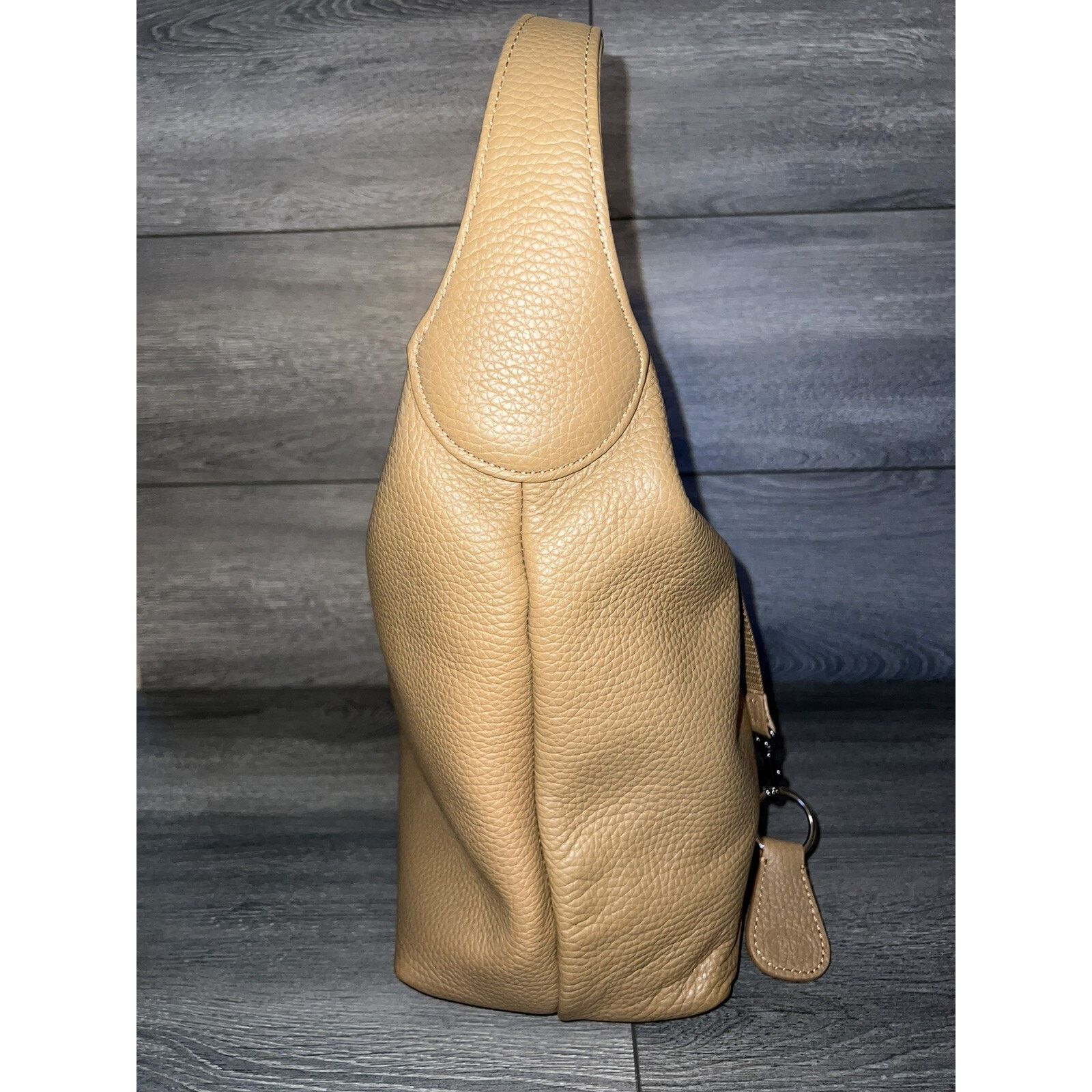 Dooney & Bourke Dooney And Bourke Pebble Leather Logo Lock Hobo Bag B000481 Size ONE SIZE - 2 Thumbnail