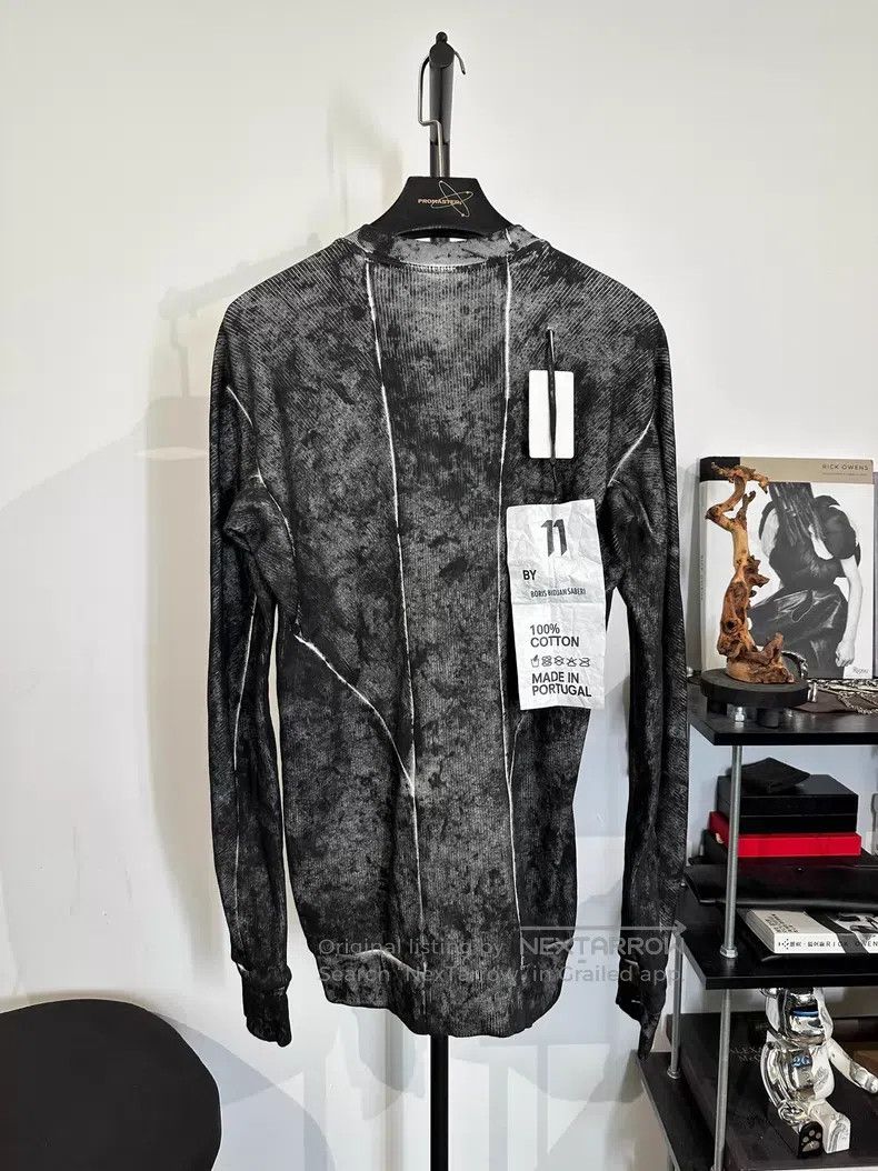 Boris Bidjan Saberi Boris Bidjan Saberi Dyed vintage crewneck sweatshirt| Size US S / EU 44-46 / 1 - 2 Thumbnail
