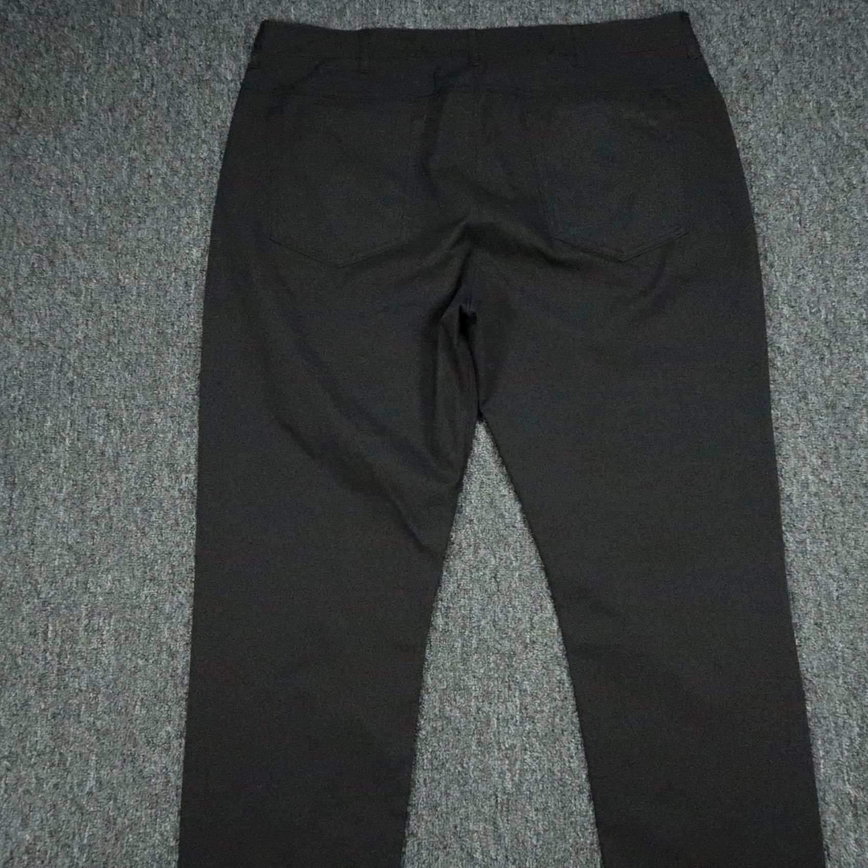 Vintage Public Rec Pants Mens 38x32 Black Chino 5 Pocket Stretch Flat Front Regular 38in Inseam Mens Clothing Size US 38 / EU 54 - 5 Thumbnail