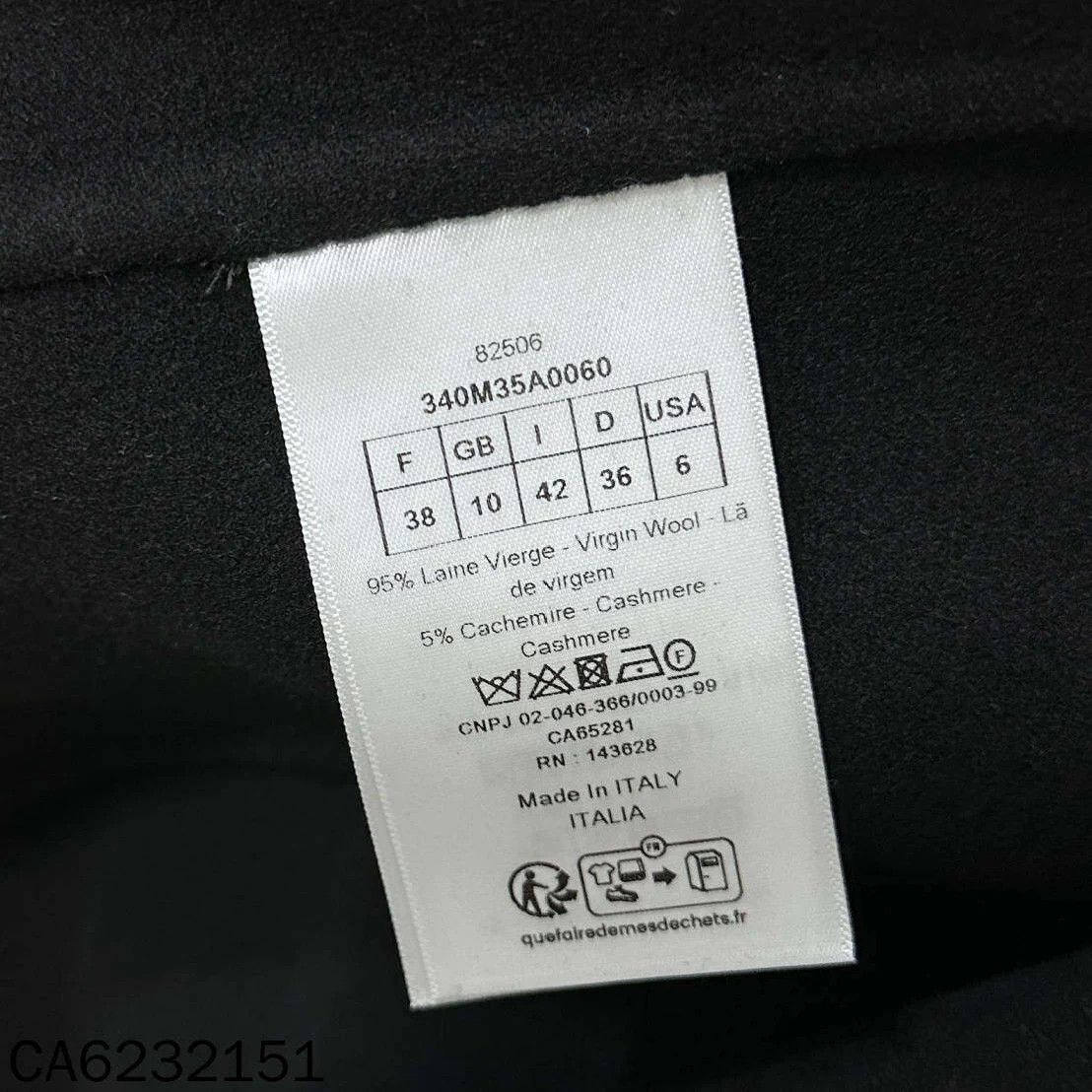 Dior Dior 2024 double-breasted gold buttoned wool overcoat 38 Size S / US 4 / IT 40 - 4 Thumbnail