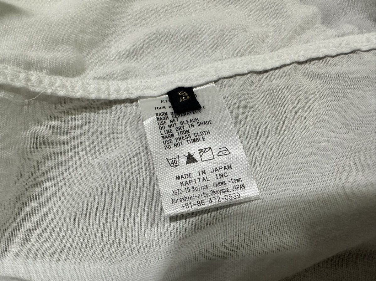 🔥Kapital Army Field Open Collar Shirt