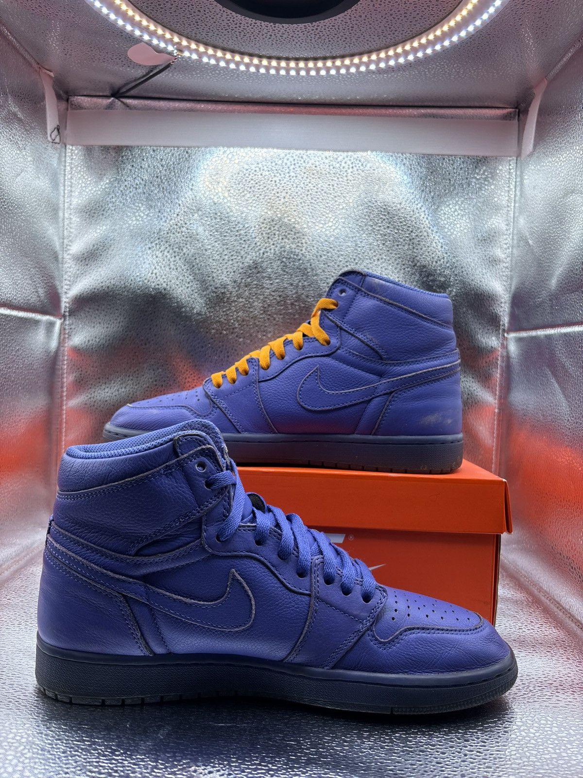 Jordan Brand Air Jordan 1 high purple Gatorade Size US 9.5 / EU 42-43 - 5 Thumbnail
